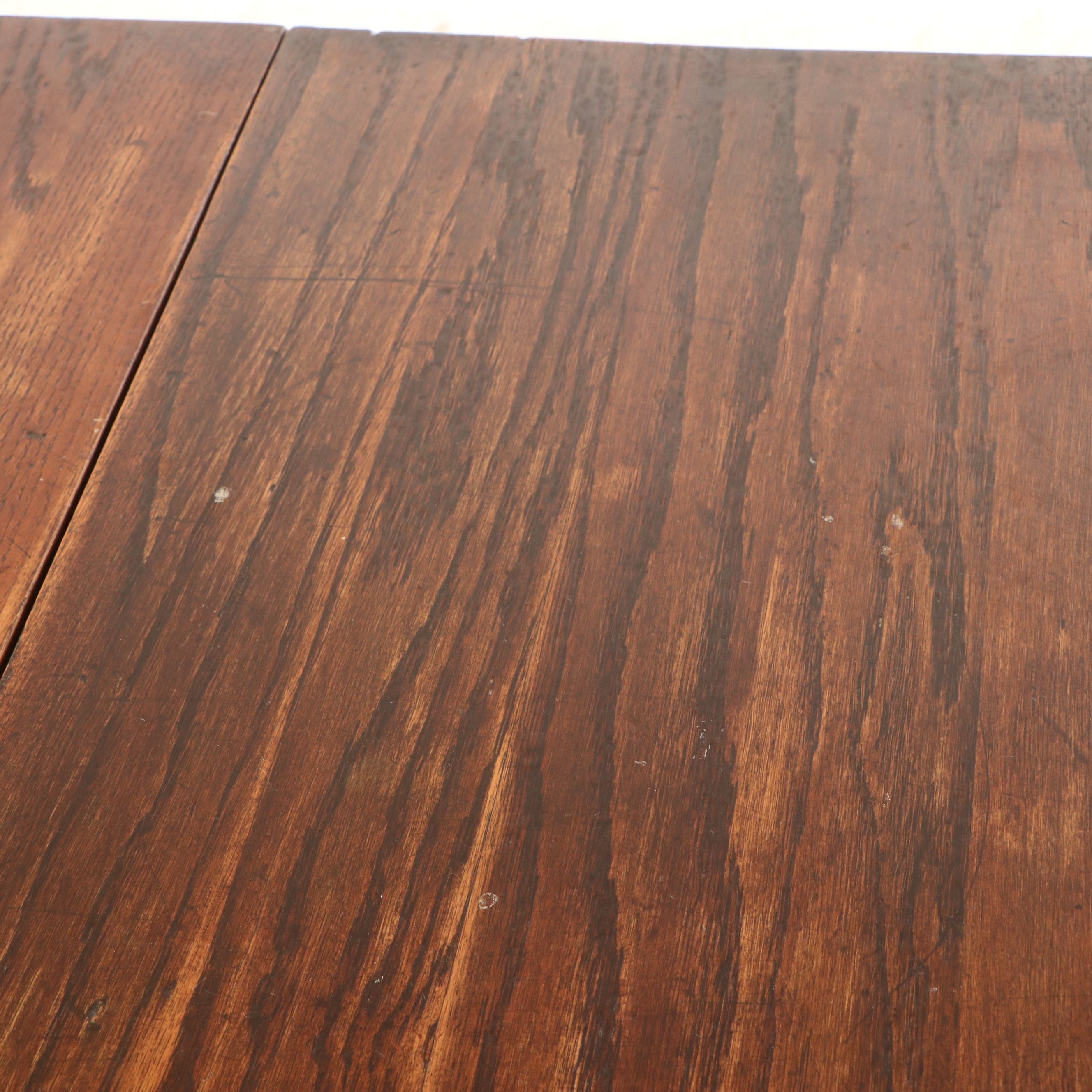 American Sheraton Style Walnut Drop Leaf Table