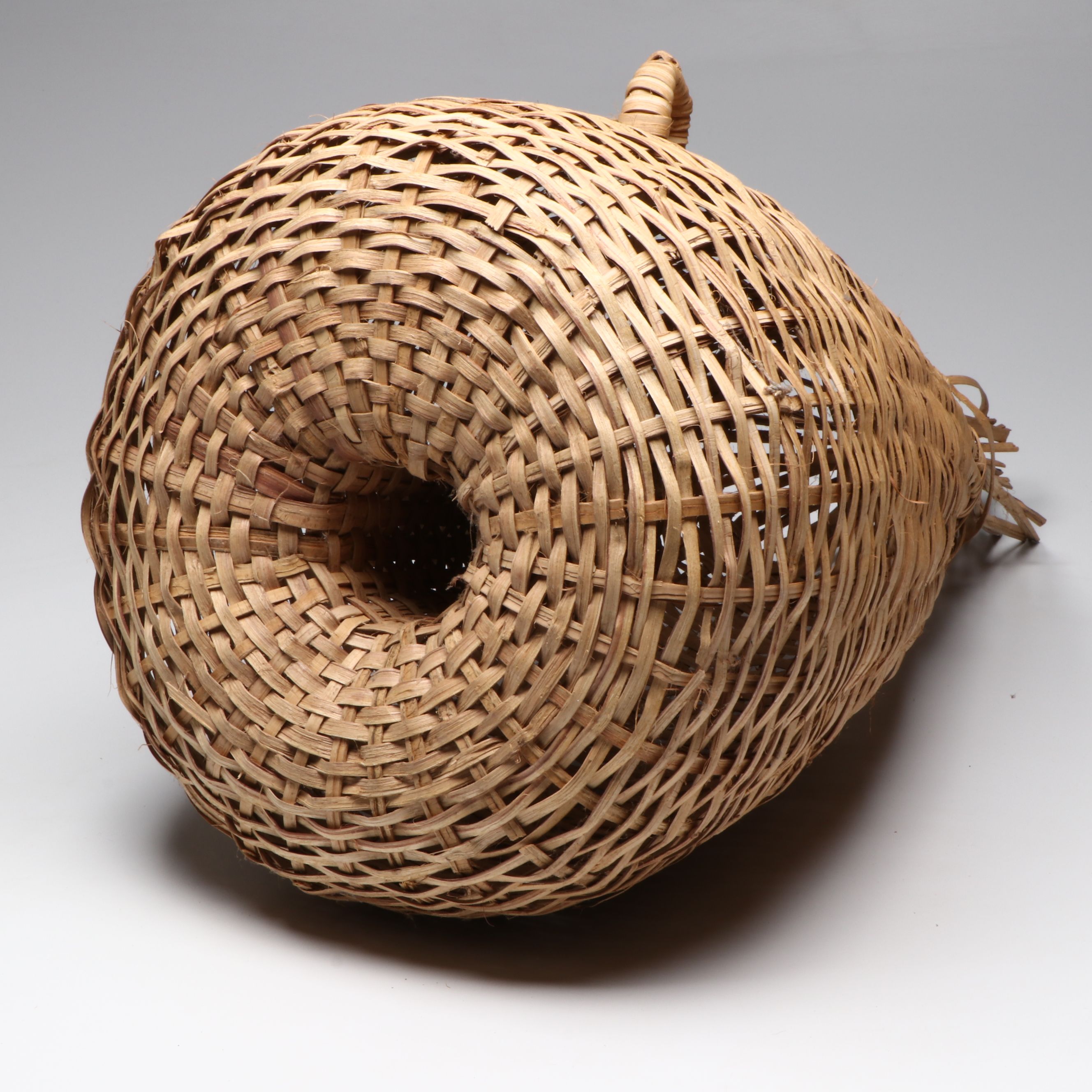 Panamanian Woven Plant Fiber Shrimp Trap