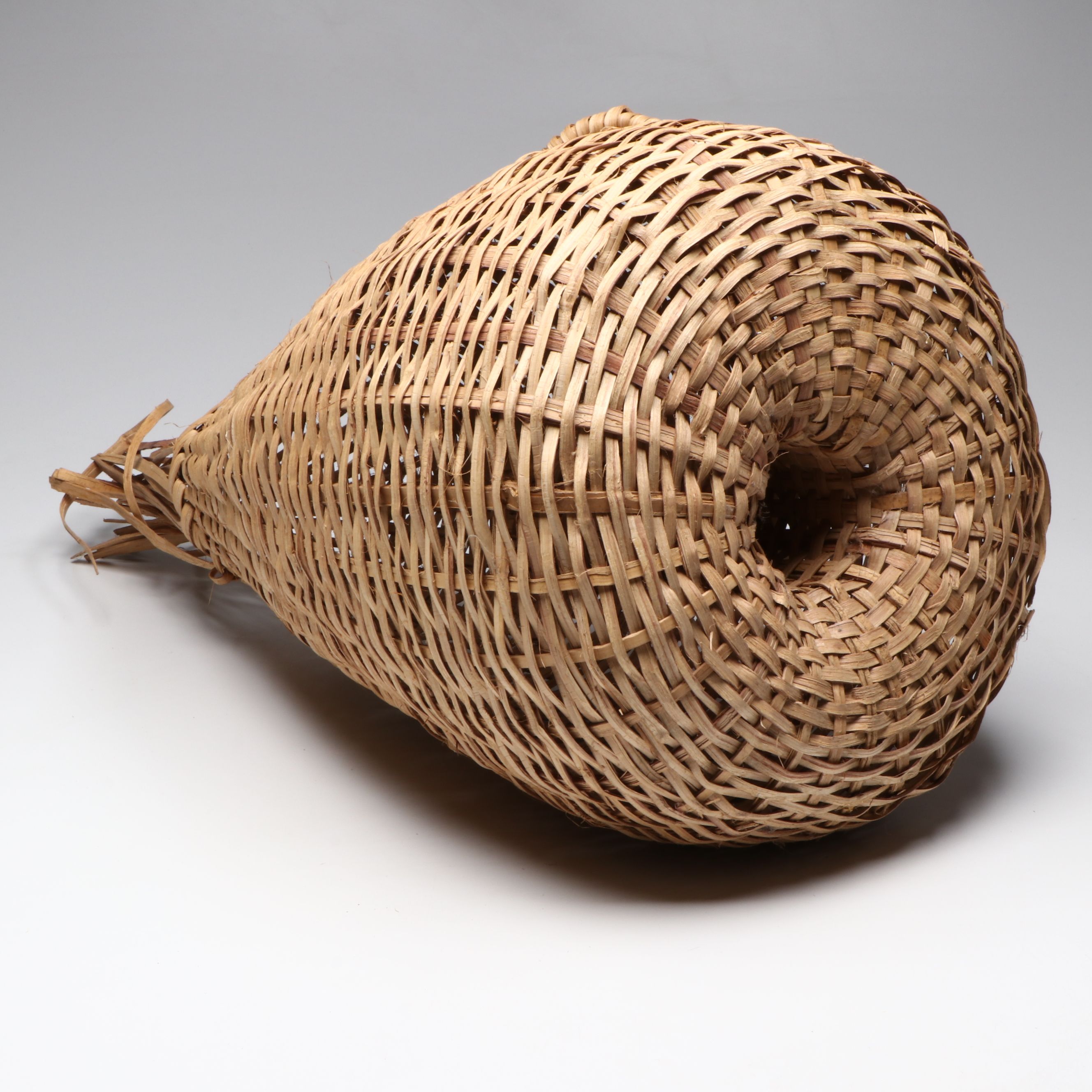 Panamanian Woven Plant Fiber Shrimp Trap