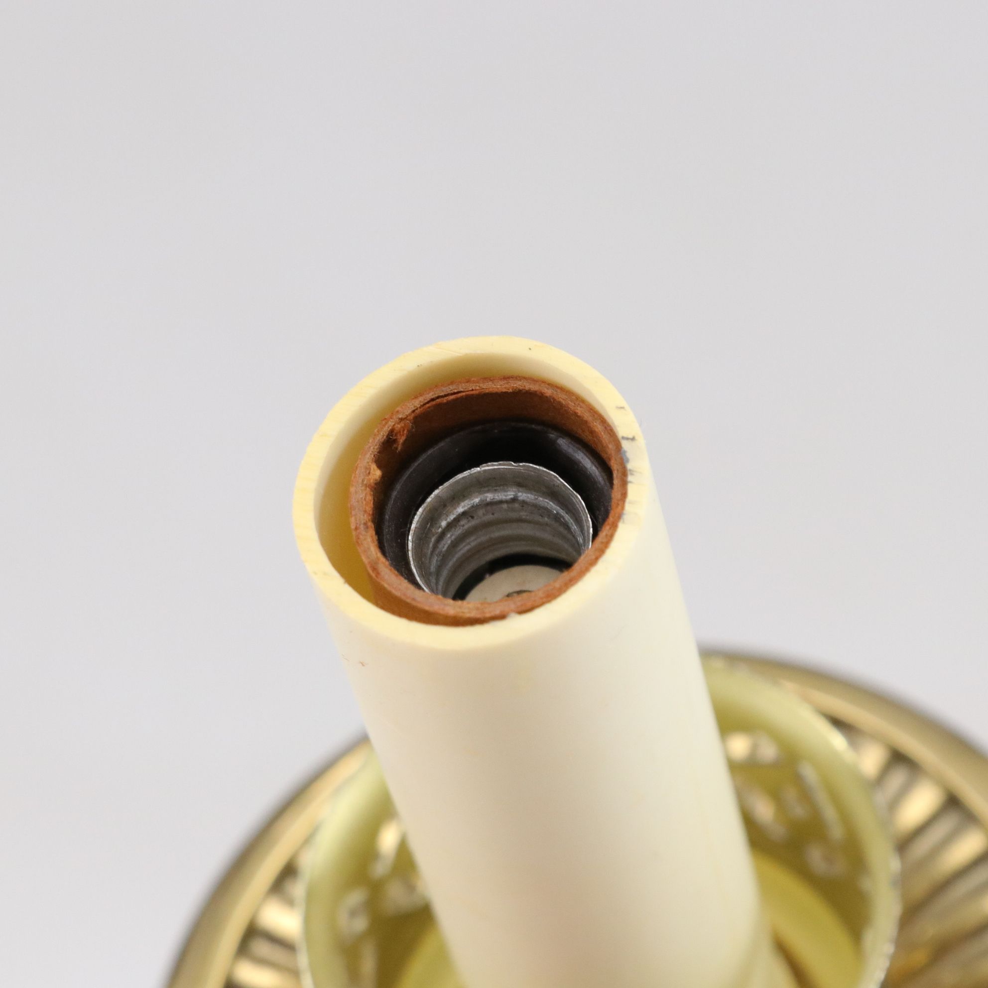 Brass Candlestick Lamps, Mid to Late 20th Century