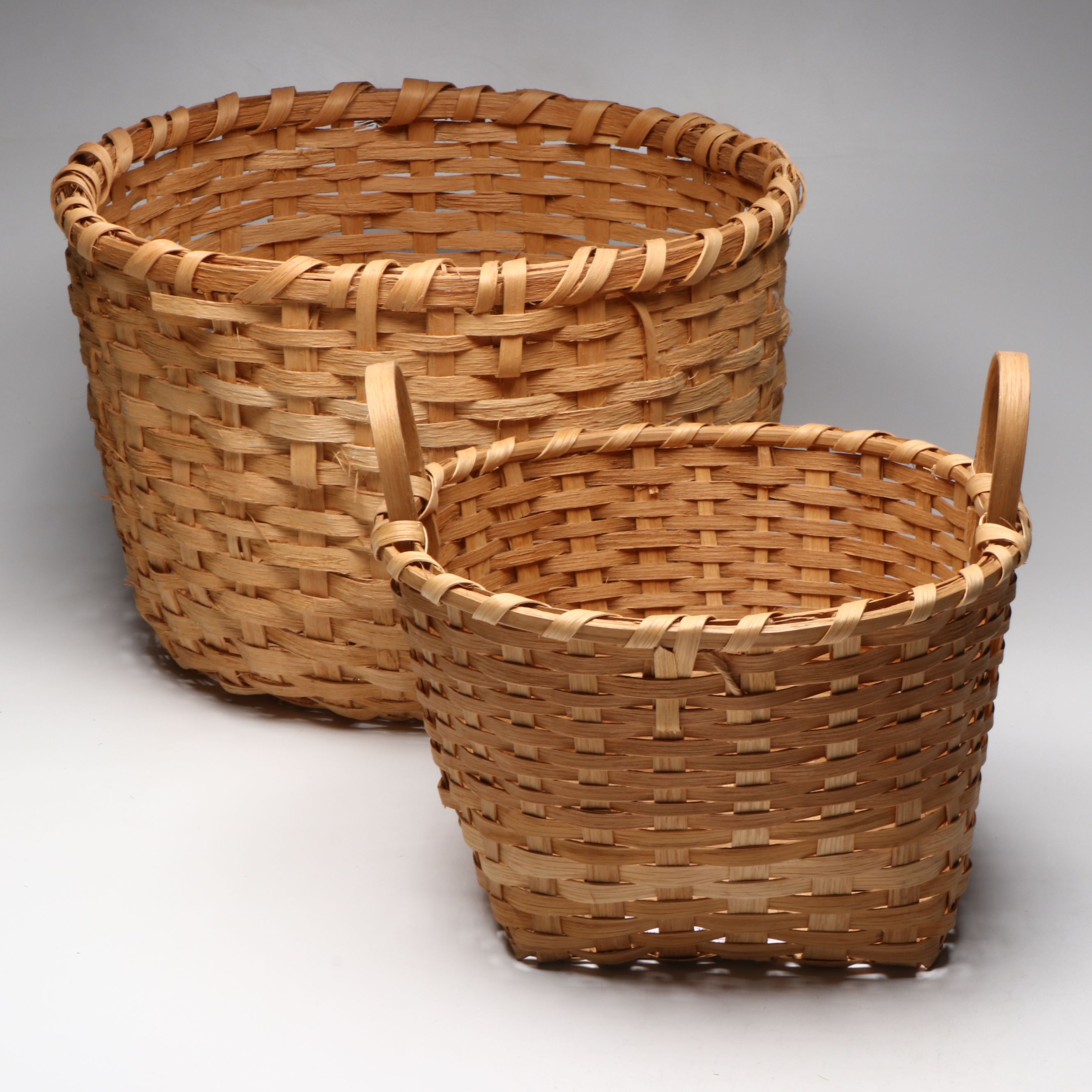 John Gibson Split Oak Ozark Laundry Basket with Other Utilitarian Vessel
