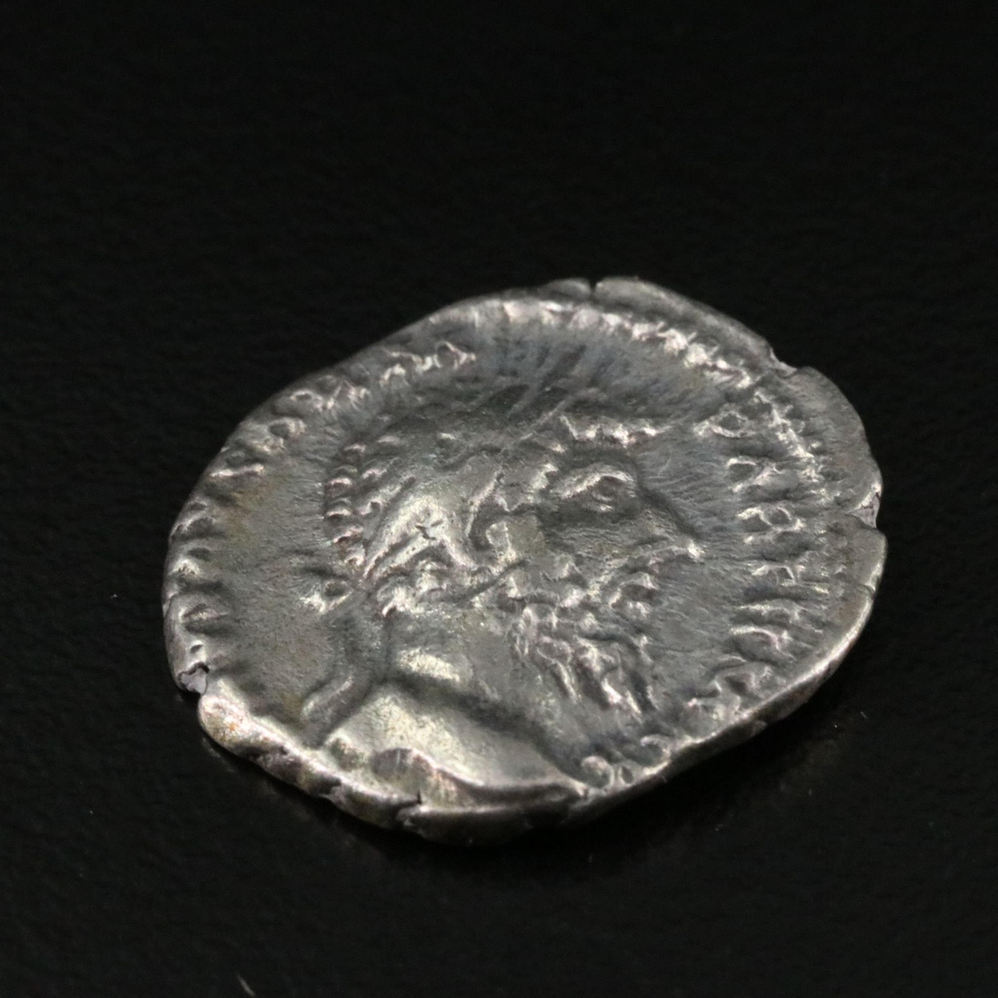 Ancient Roman Imperial AR Denarius Coin of Lucius Verus, ca. 167 A.D.