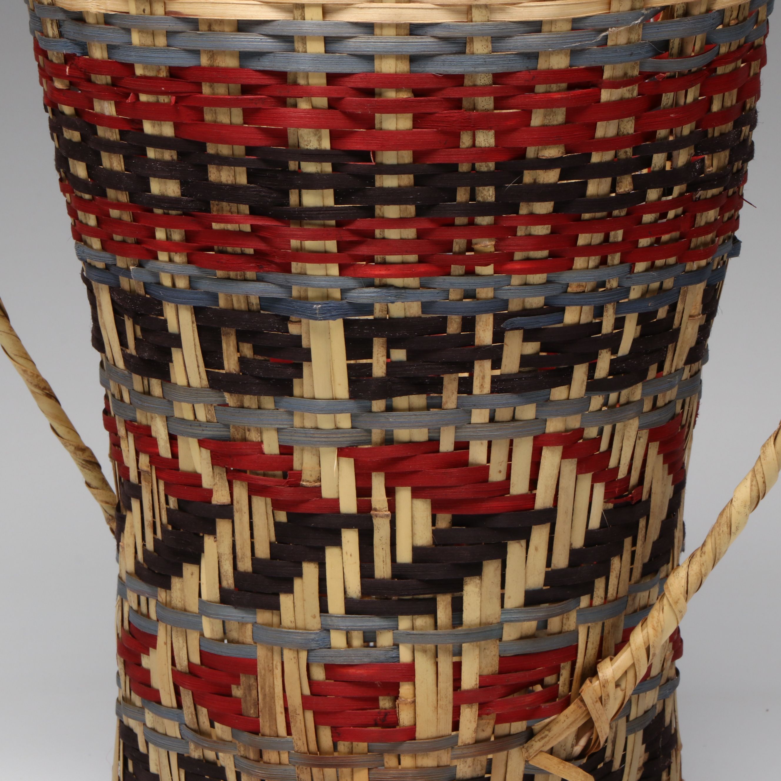 Mary Chapman Choctaw Swampcane Flower Basket