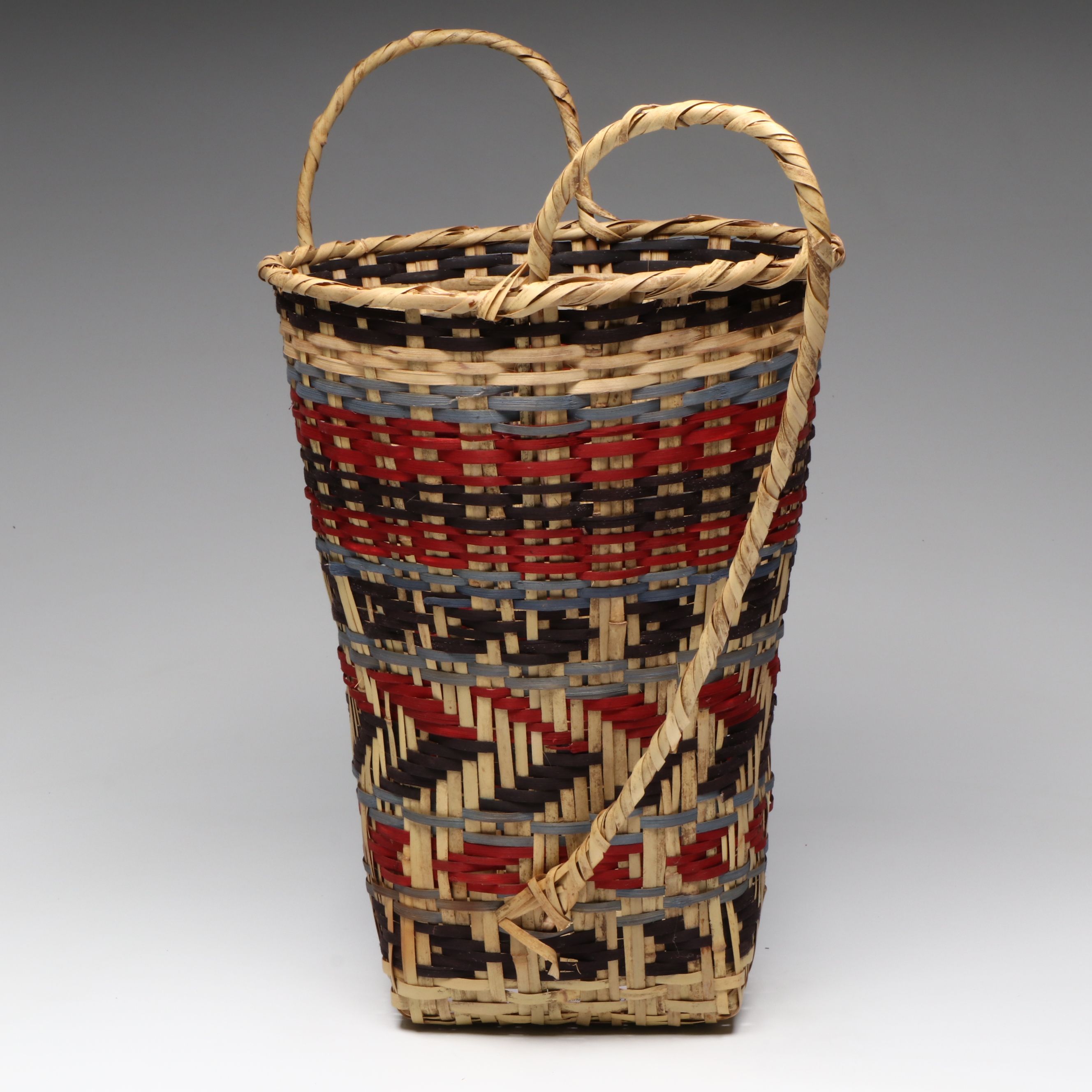 Mary Chapman Choctaw Swampcane Flower Basket