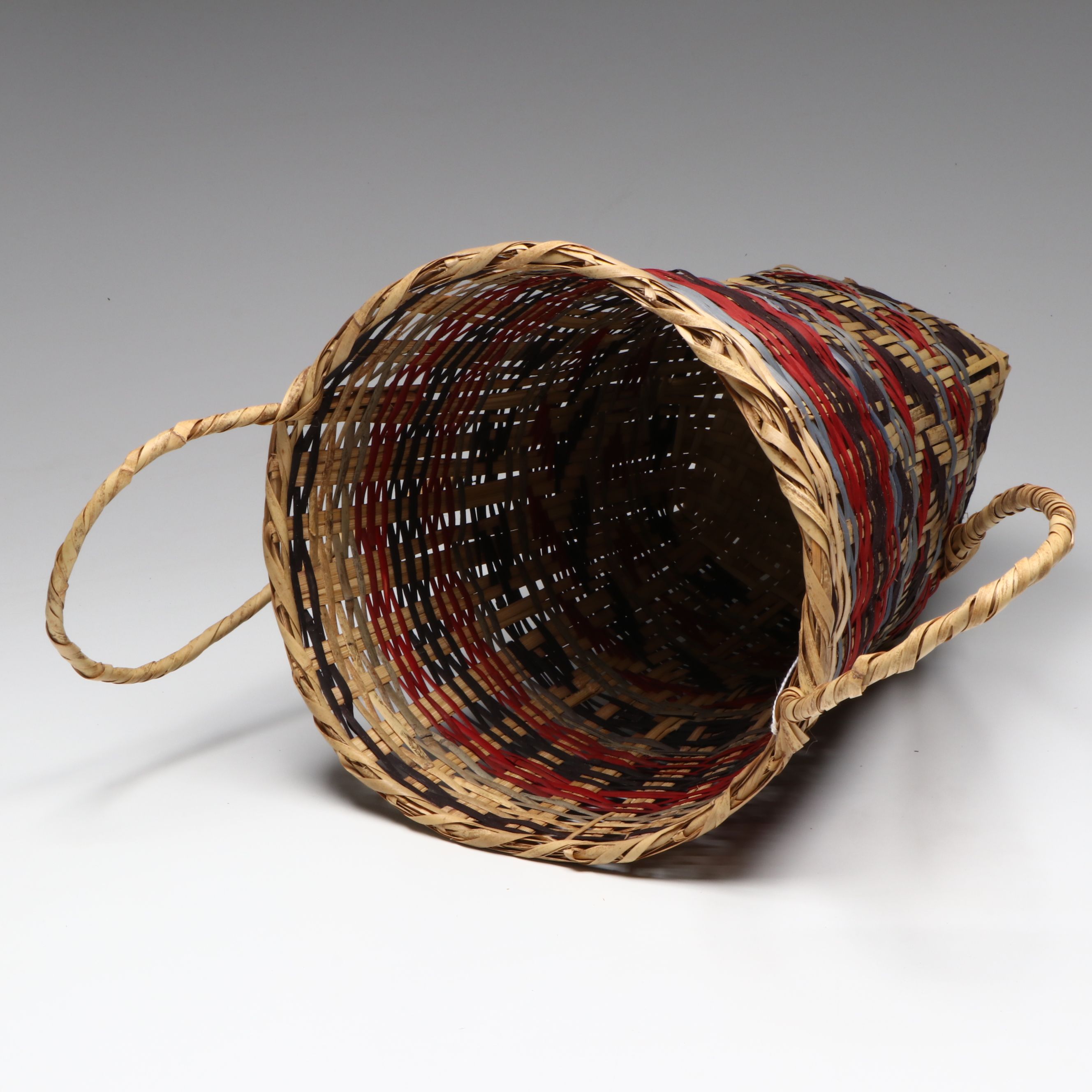 Mary Chapman Choctaw Swampcane Flower Basket