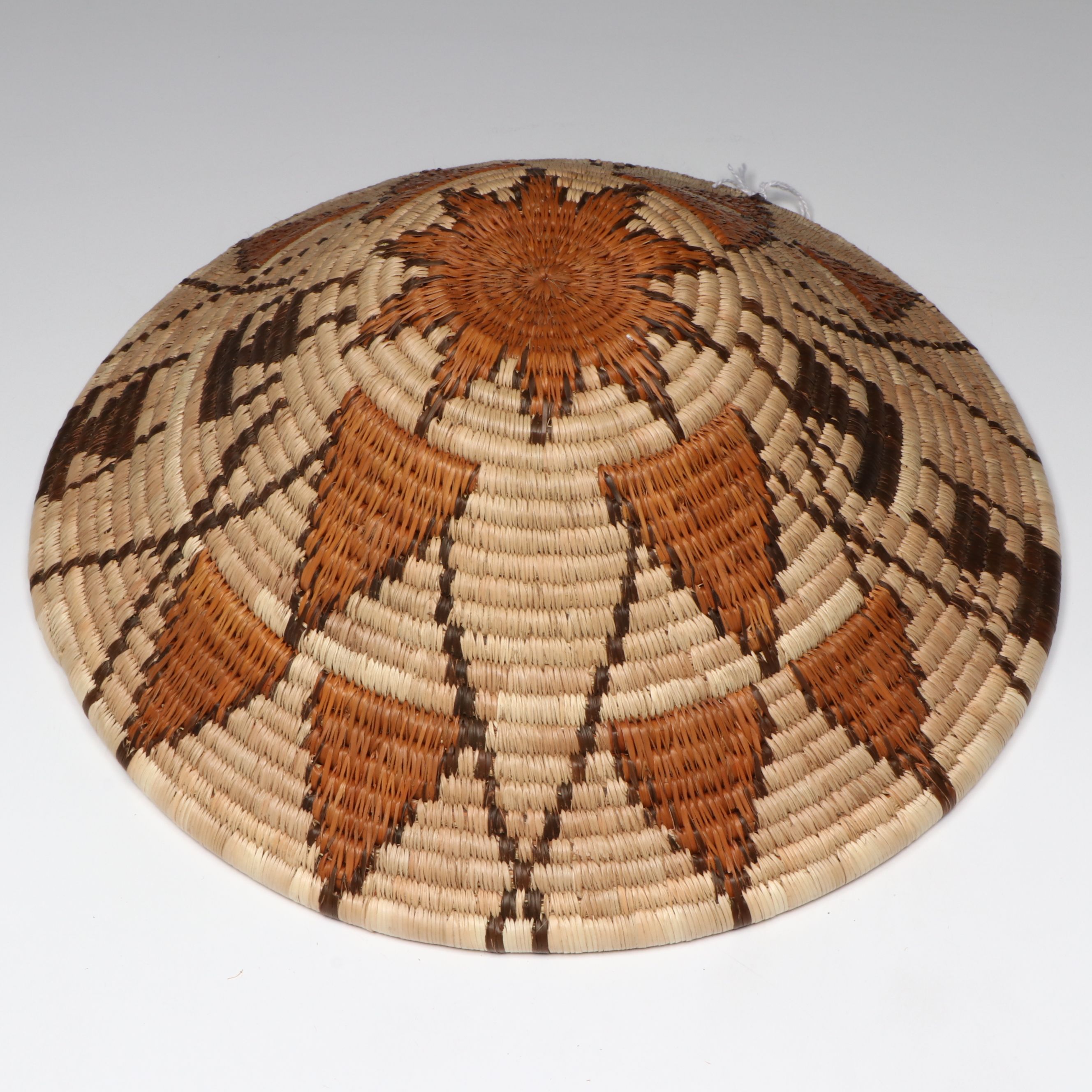 Botswanan "Flight of the Swallow" and Other Mokolane Palm Winnowing Baskets