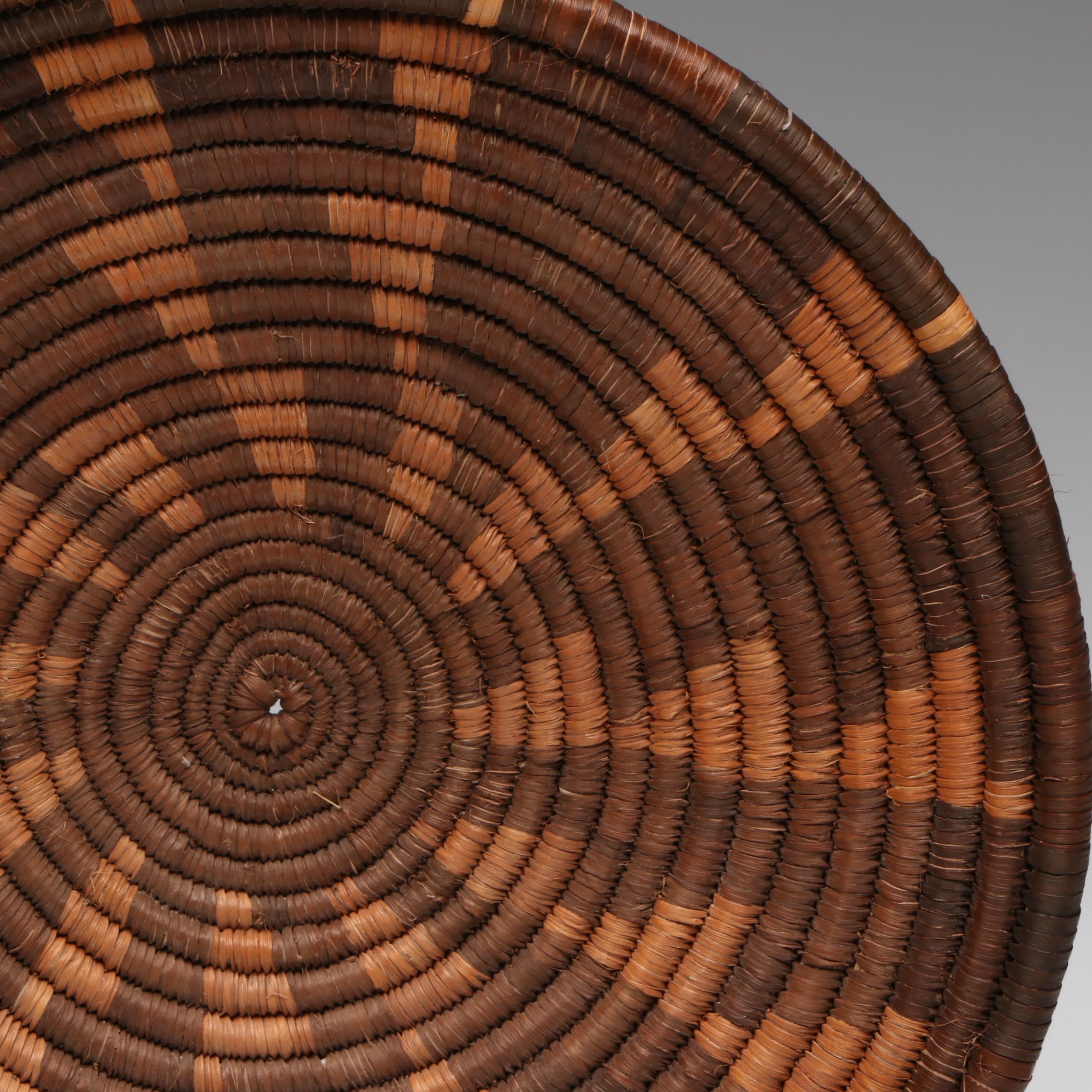 Botswanan "Flight of the Swallow" and Other Mokolane Palm Winnowing Baskets