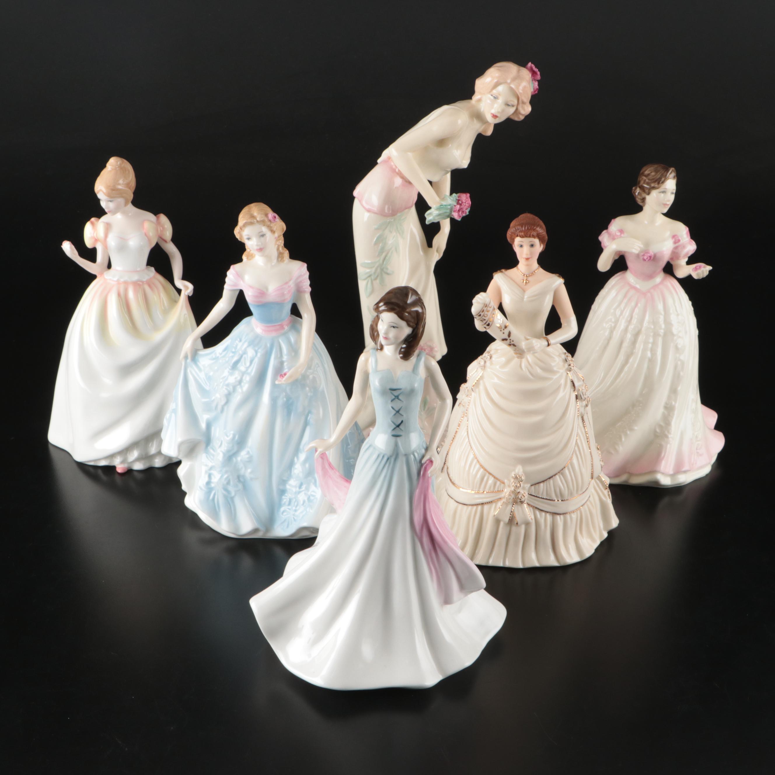 Royal Doulton "Summer Fragrance" with Lenox and Other Figurines
