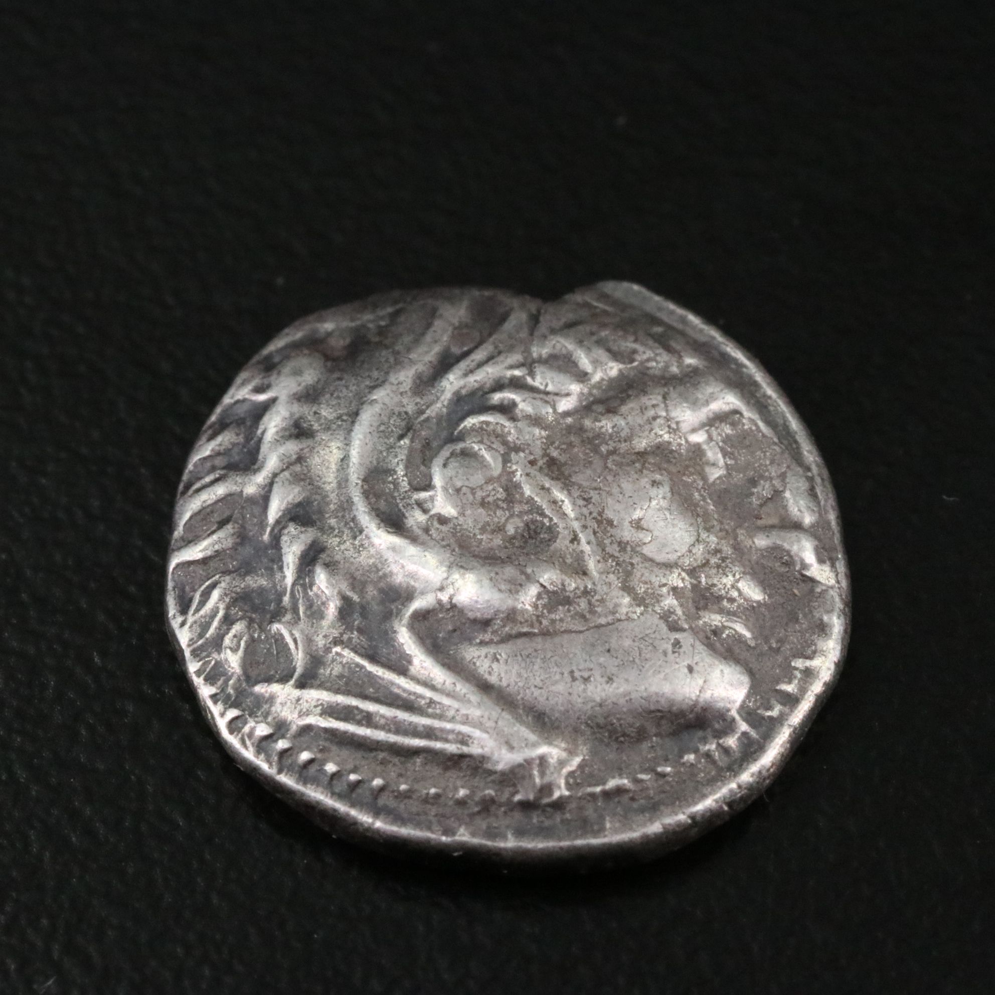 Ancient Greece, Macedonia Drachm Coin of Alexander III, "The Great," c. 330 B.C.