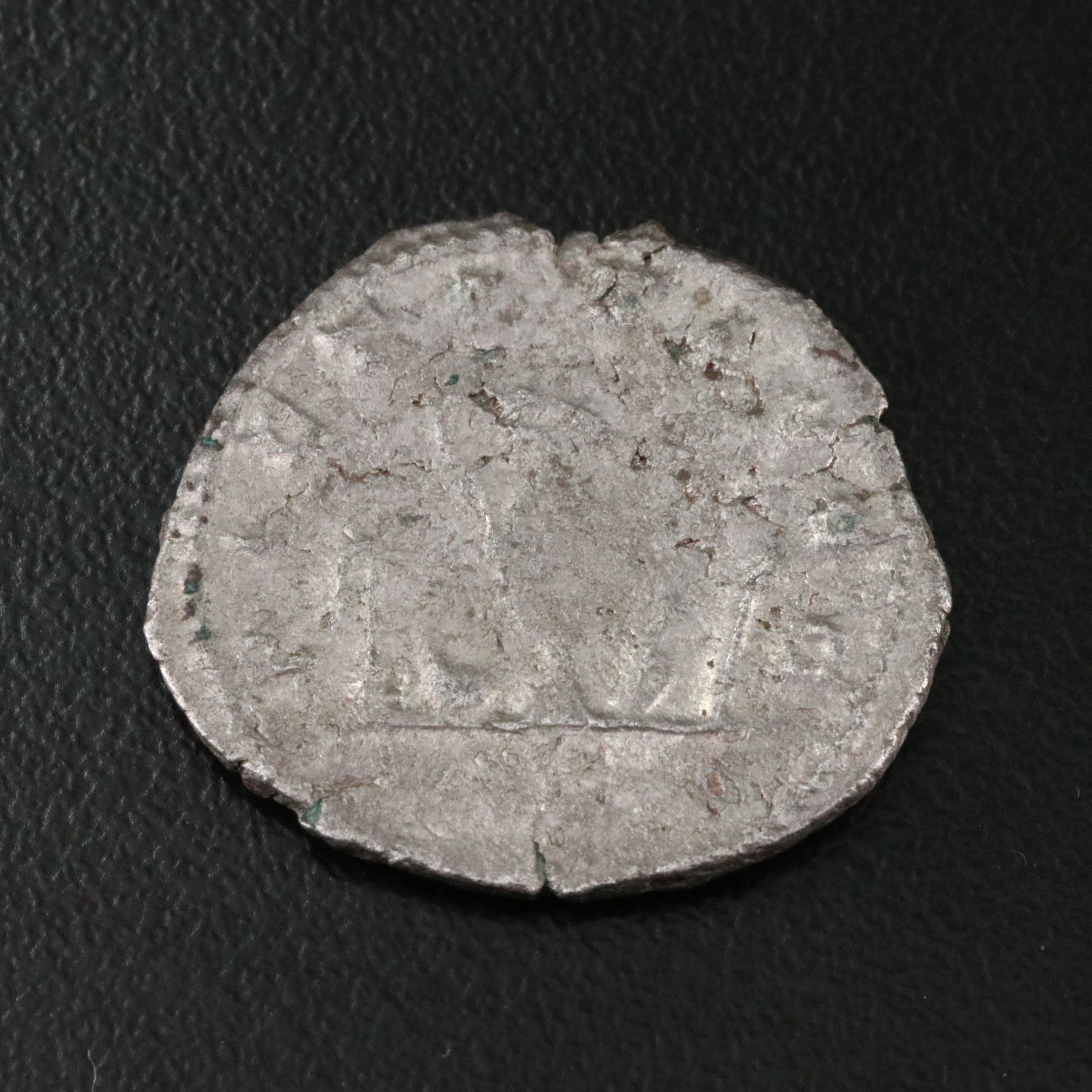 Ancient Roman Imperial AR Antoninianus Coin of Valerian II, ca. 254 A.D.