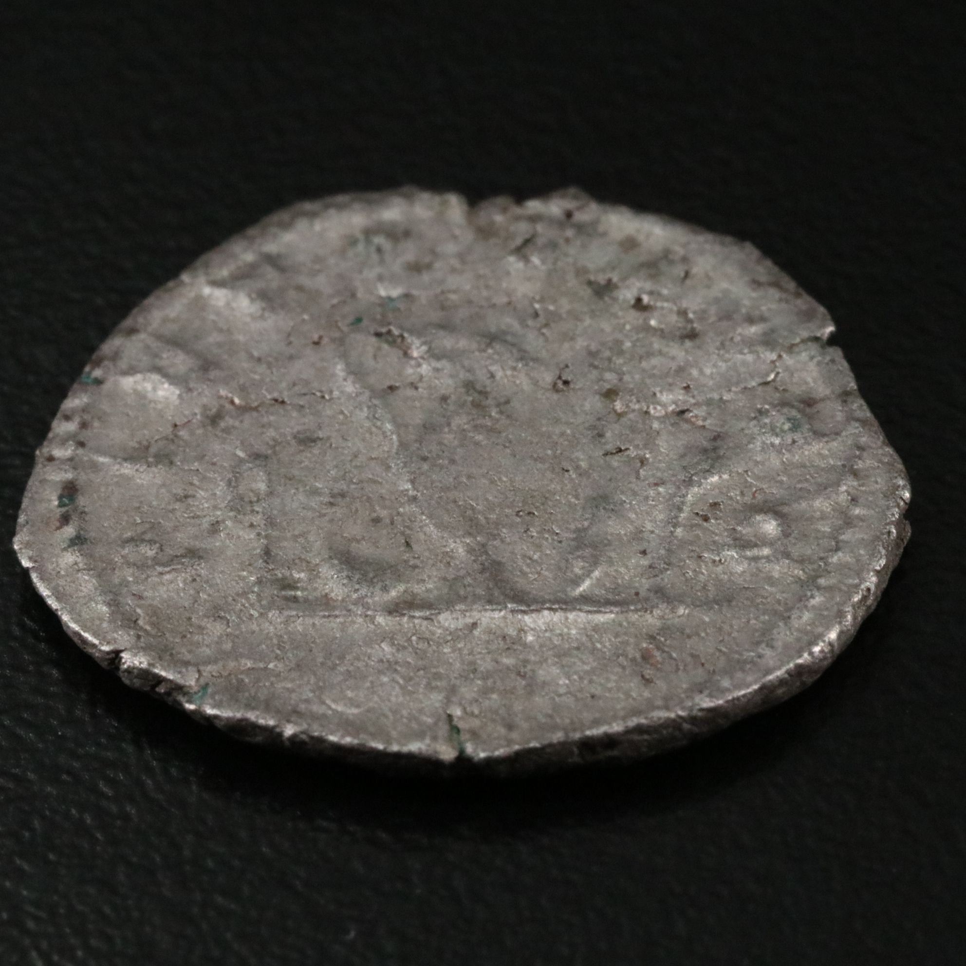 Ancient Roman Imperial AR Antoninianus Coin of Valerian II, ca. 254 A.D.
