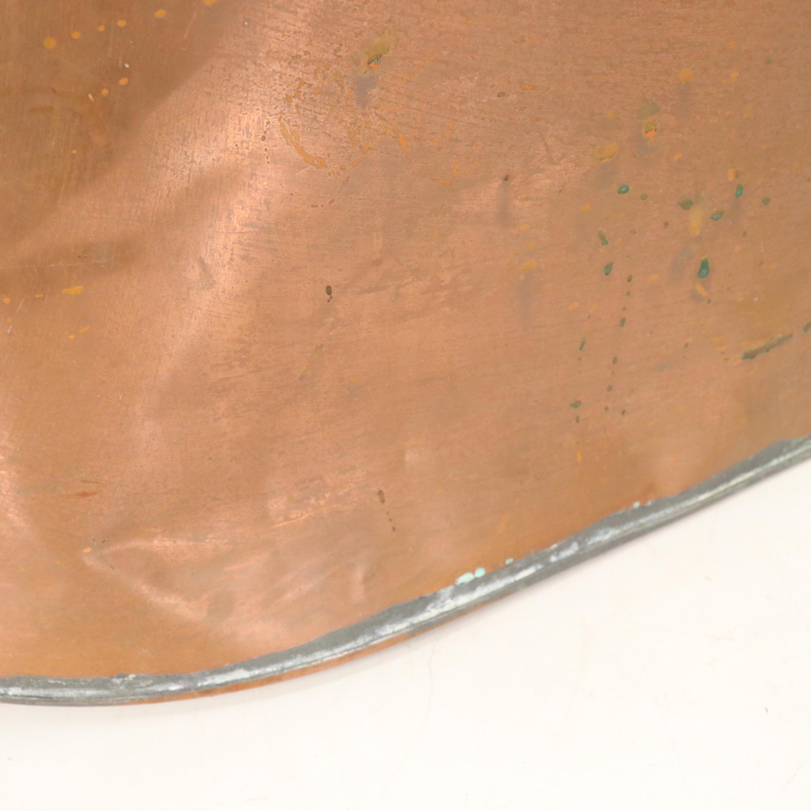 Revere Copper Boiler Wash Tub with Cover