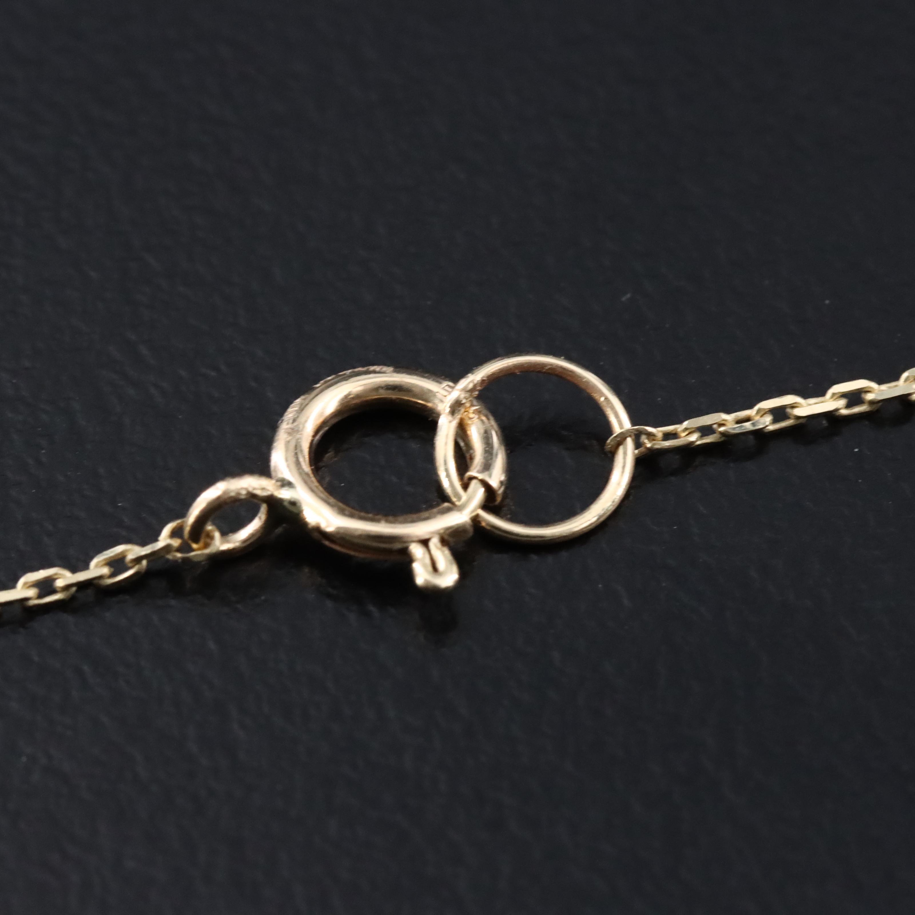 14K 2.01 CTW Lab Grown Diamond Necklace with Online GIA Report