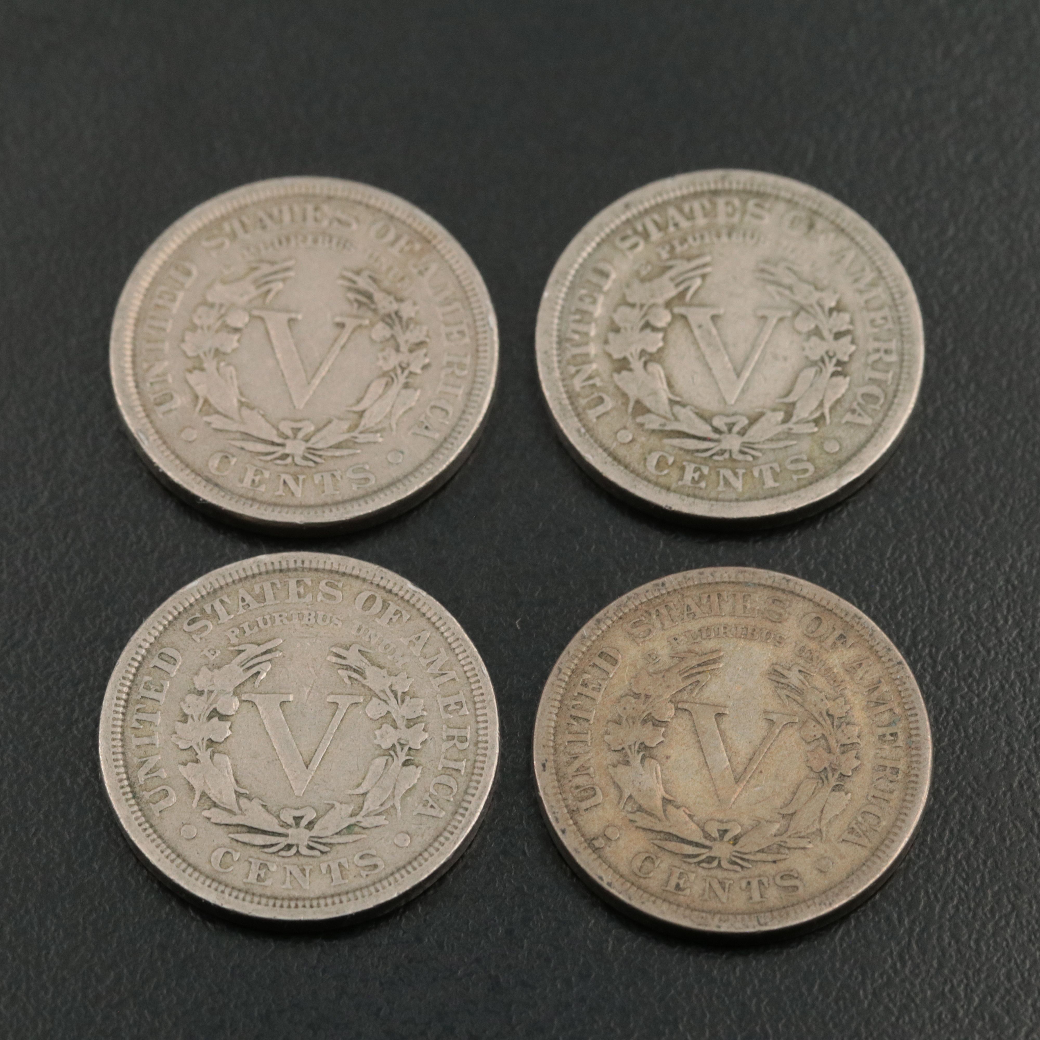 Collection of Twenty-Four Liberty Nickels
