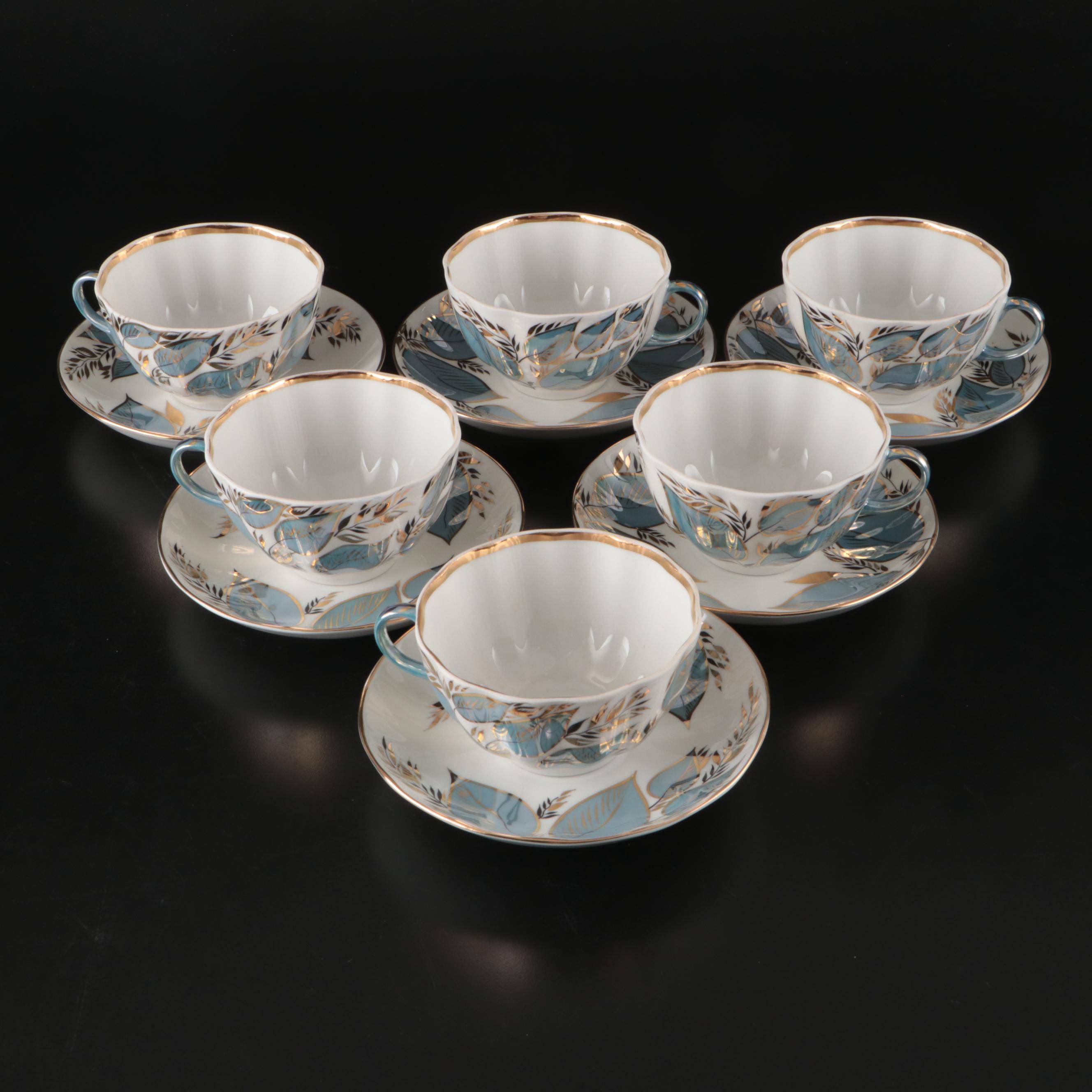 Lomonosov "Moonlight"  Porcelain Dinnerware and Table Accessories