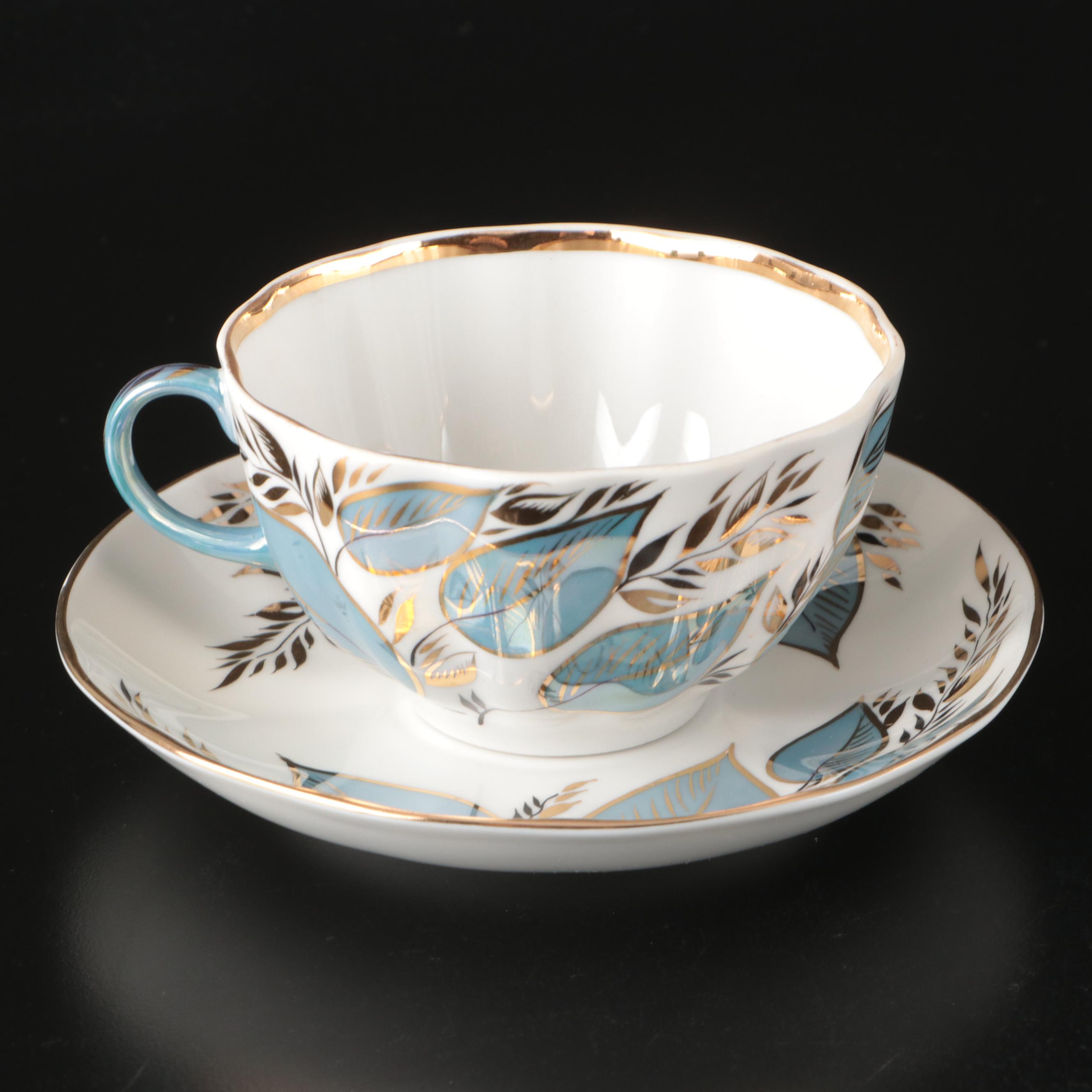Lomonosov "Moonlight"  Porcelain Dinnerware and Table Accessories