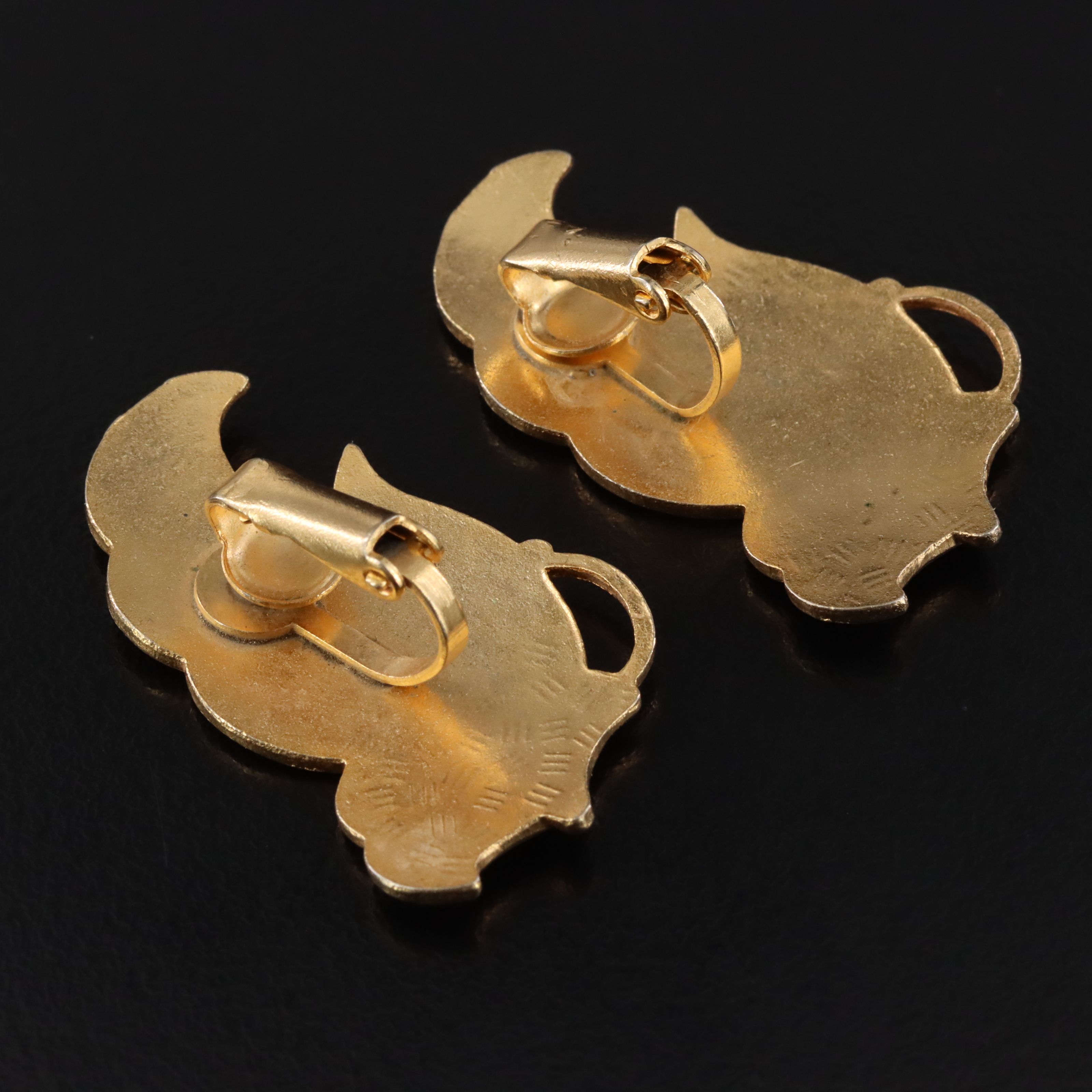 Enamel Butterfly Earrings