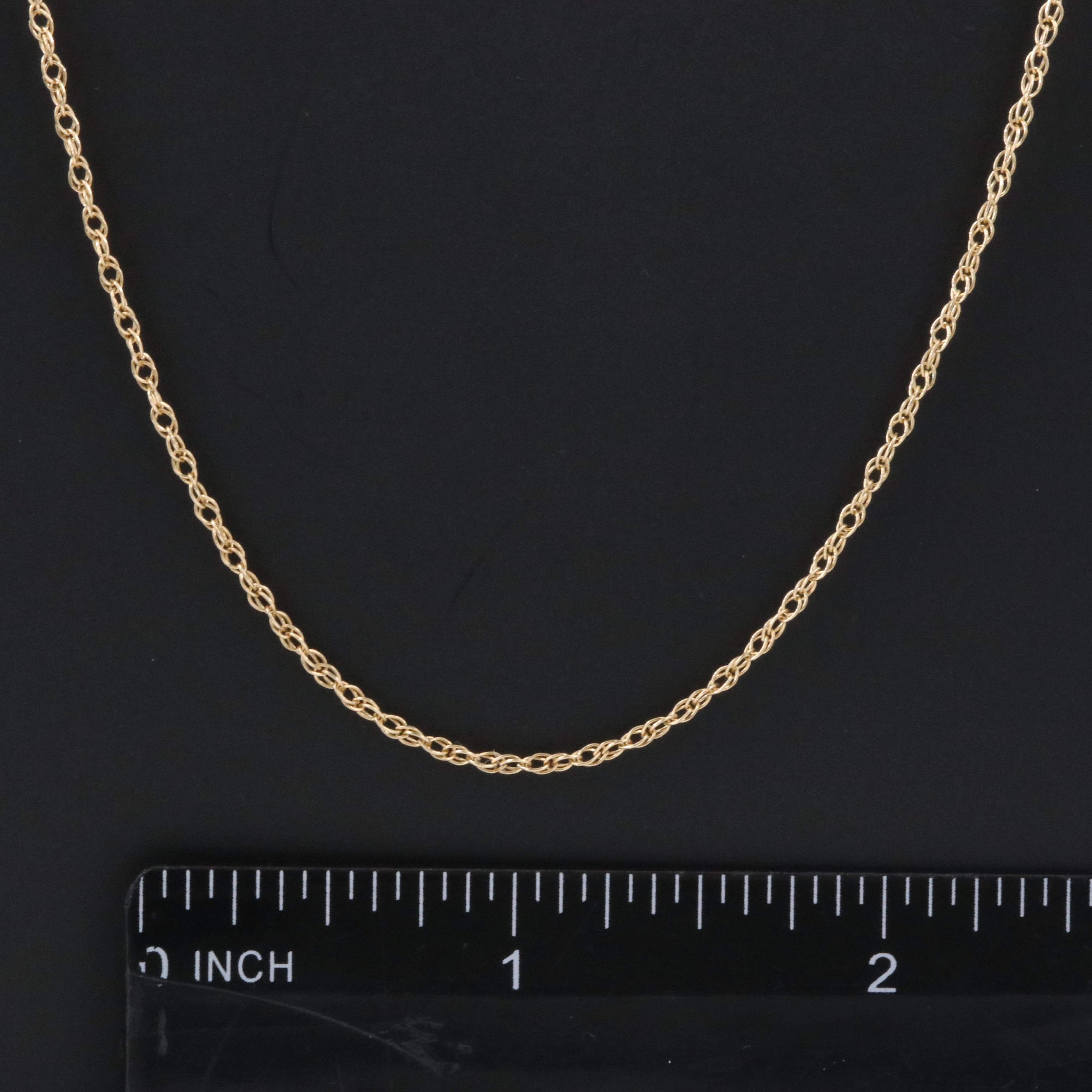 14K Singapore Chain Necklace