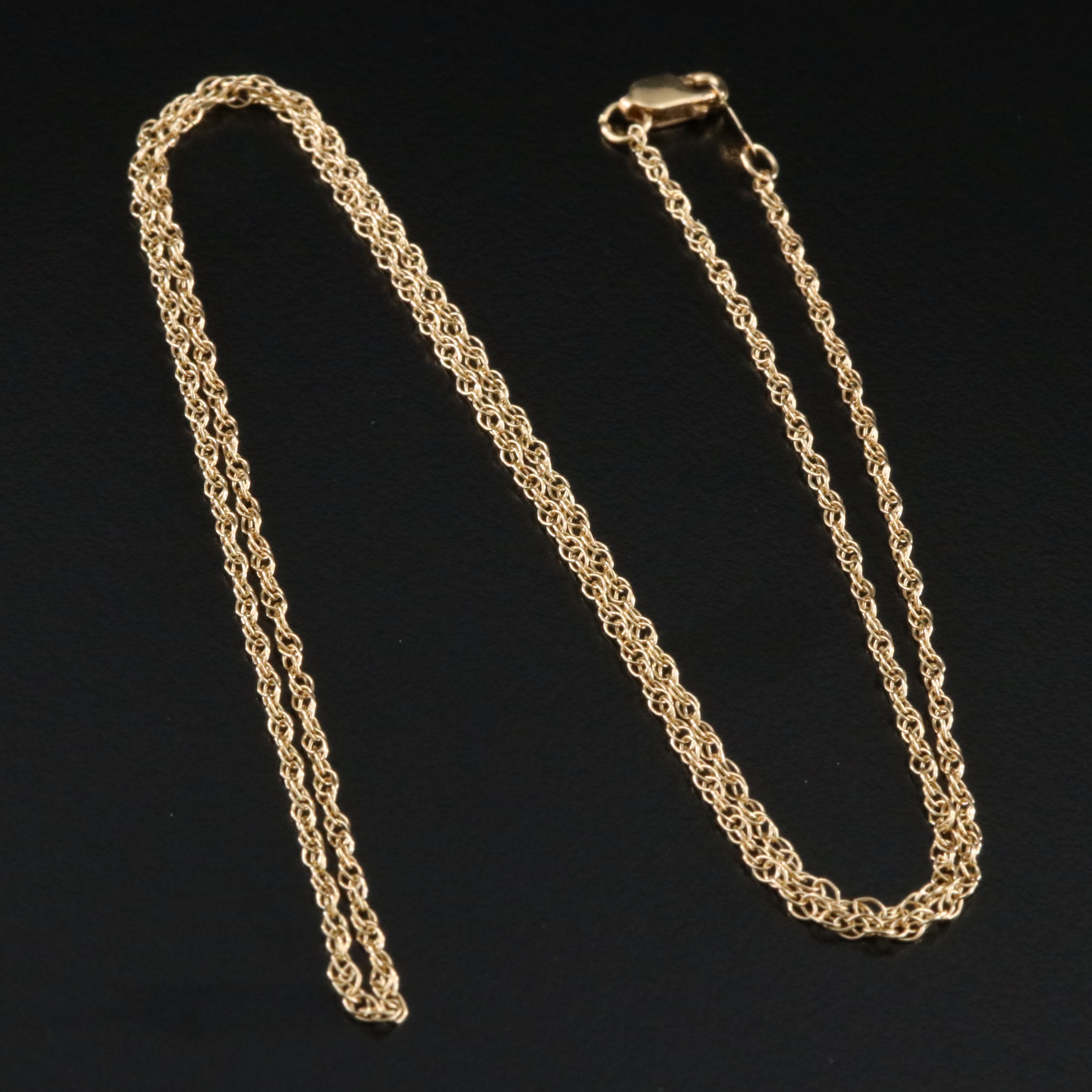 14K Singapore Chain Necklace