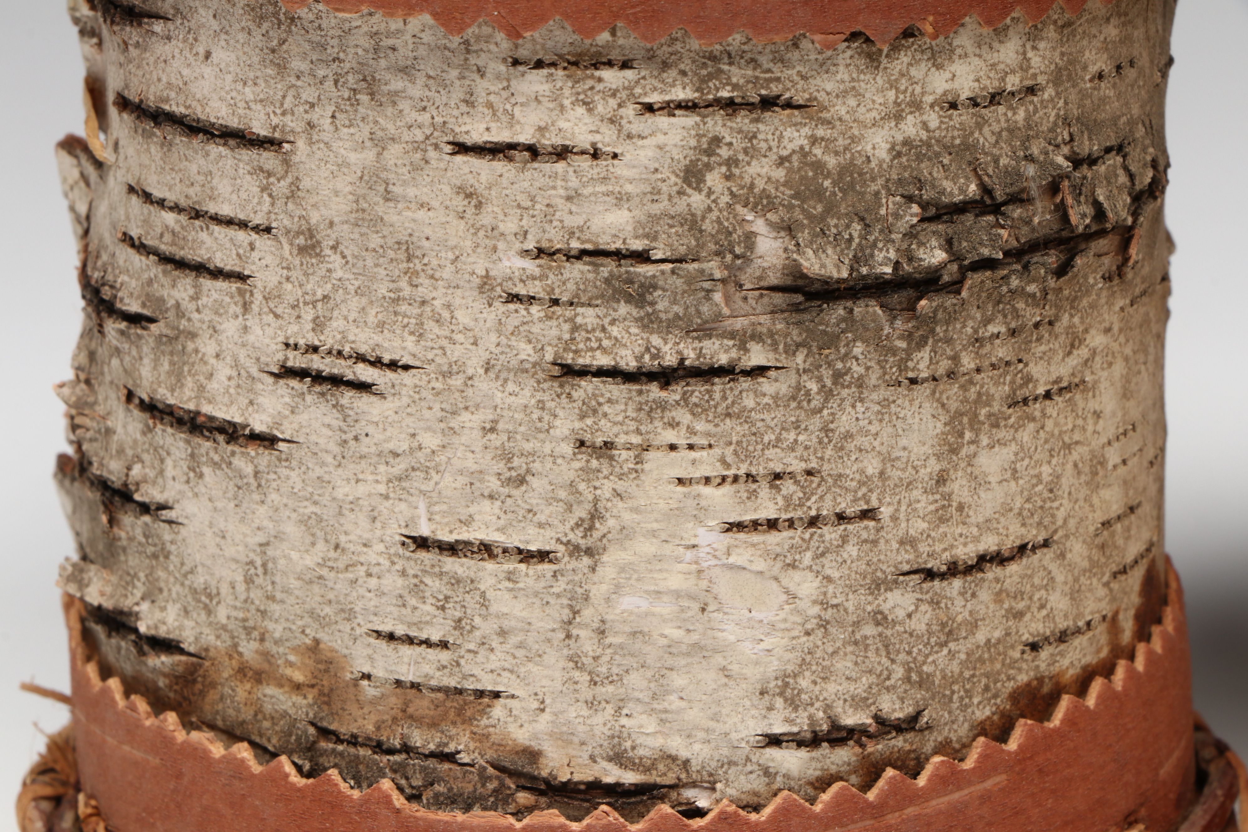 Phyllis Bunker and Margaret Hill Anishinaabe (Ojibwe) Birch Bark Boxes