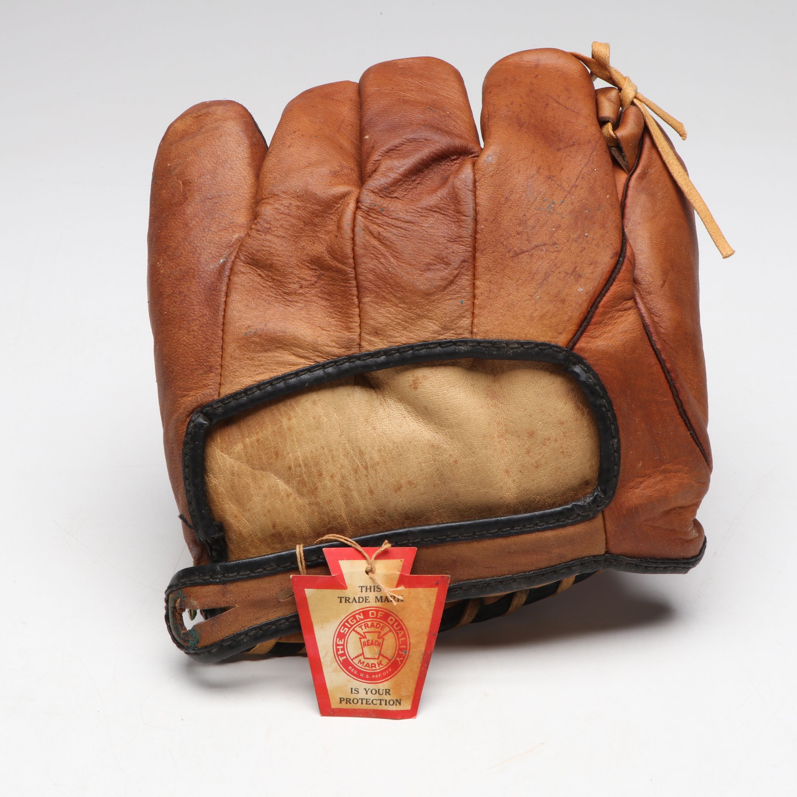 Reach No. 56 Genuine Horsehide with Other Fielder's Glove, Mid-20th Century