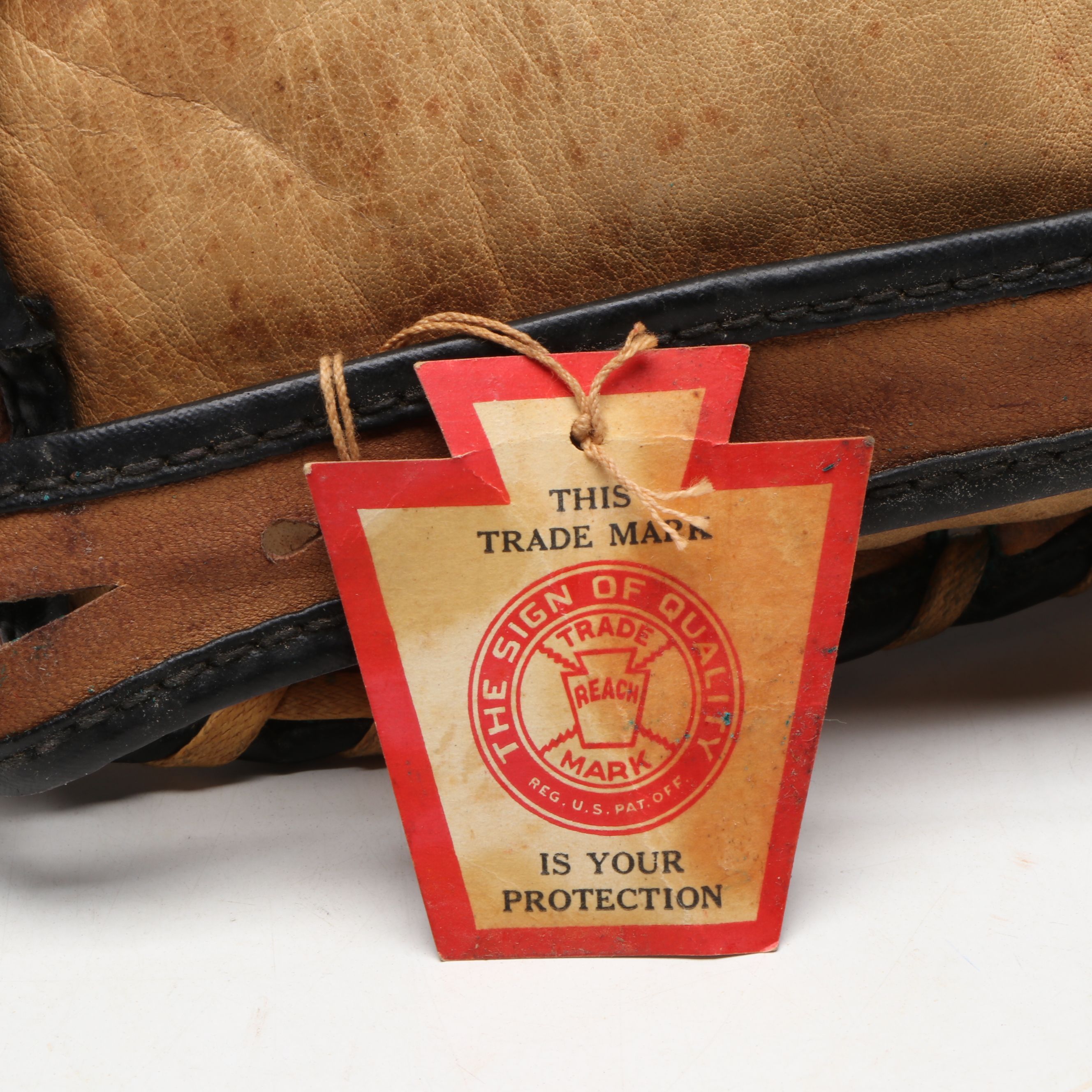 Reach No. 56 Genuine Horsehide with Other Fielder's Glove, Mid-20th Century