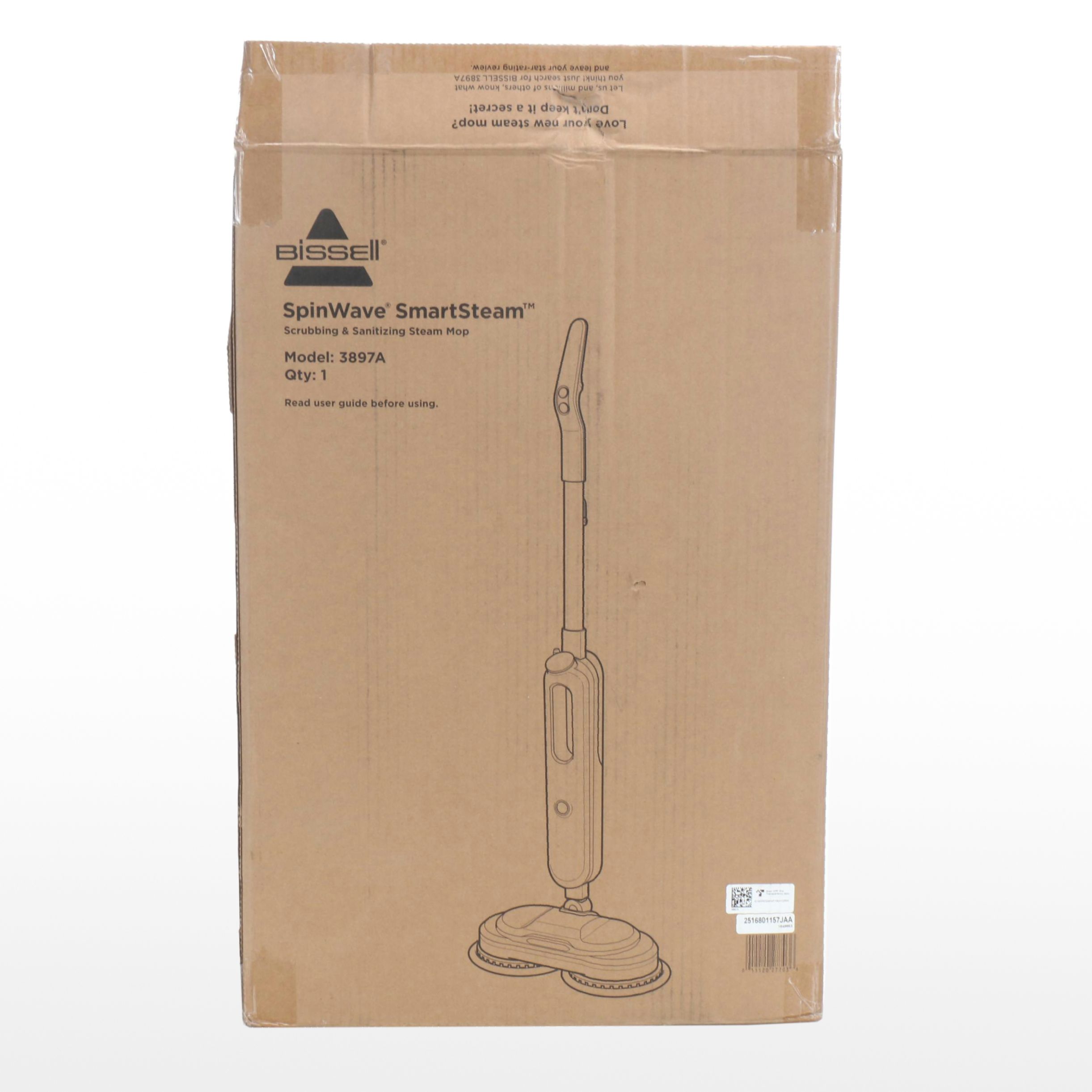 Bissell "Spinwave SmartSteam" Scrubbing Steam Mop