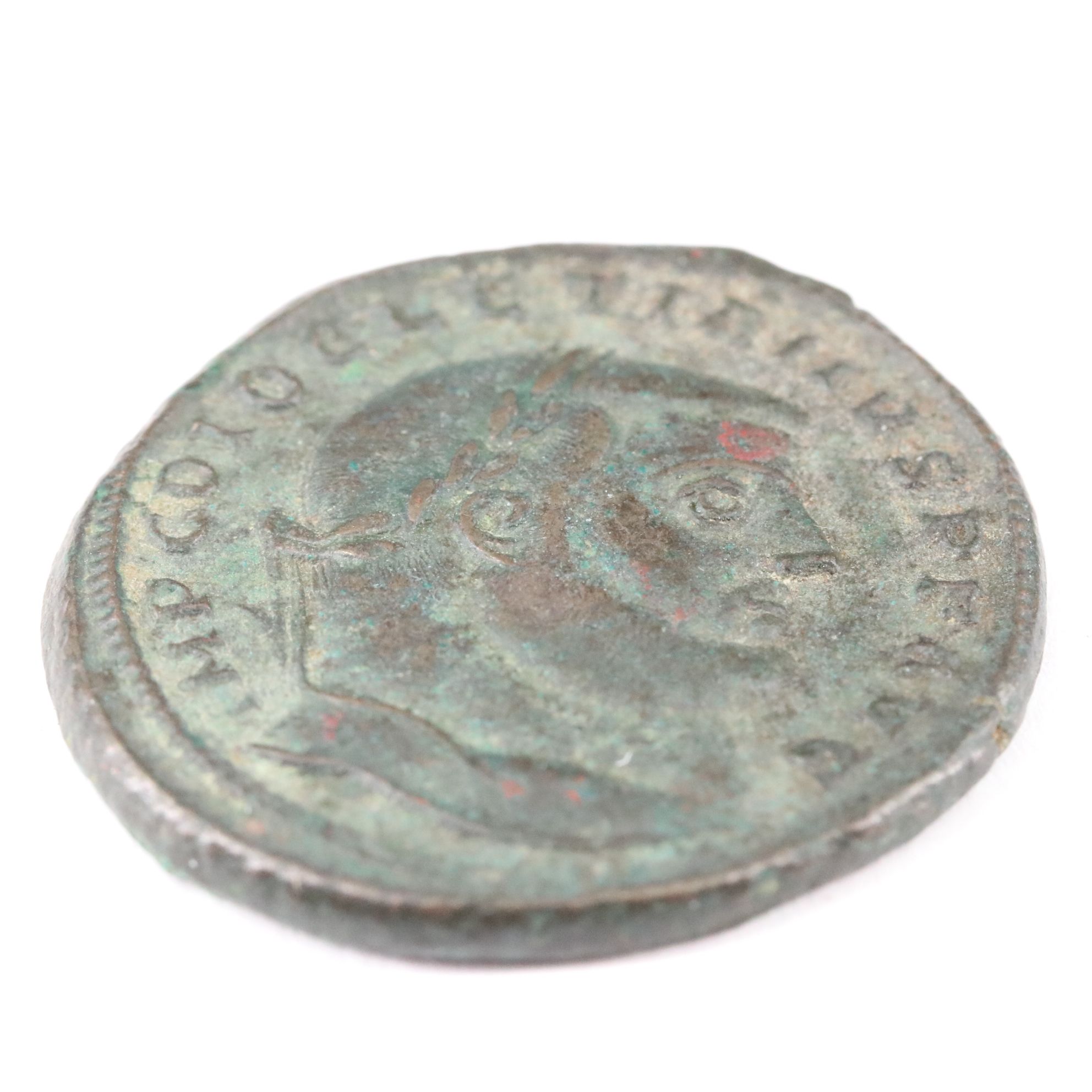 Ancient Roman Imperial Æ Follis Coin of Diocletian, ca. 294 A.D.