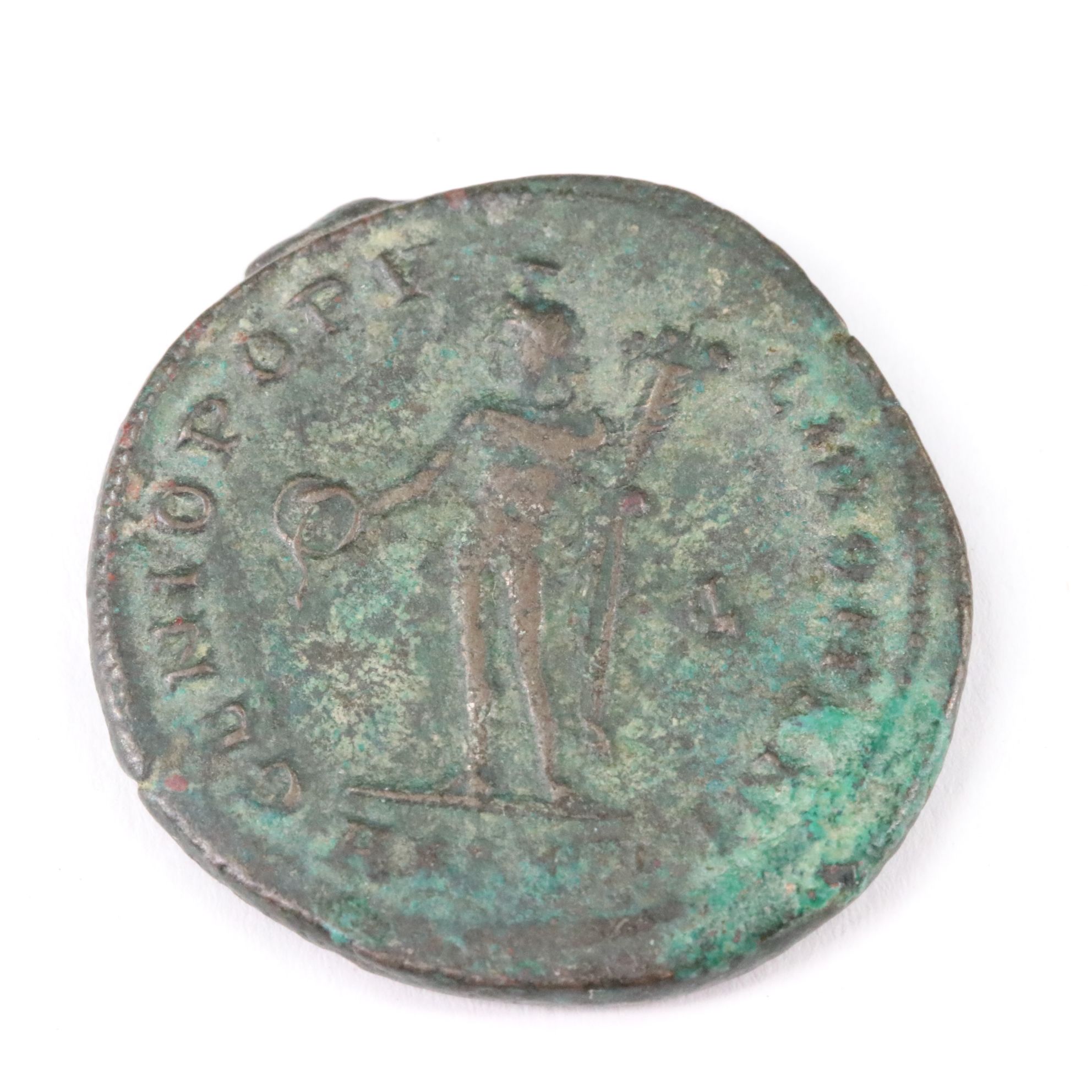 Ancient Roman Imperial Æ Follis Coin of Diocletian, ca. 294 A.D.
