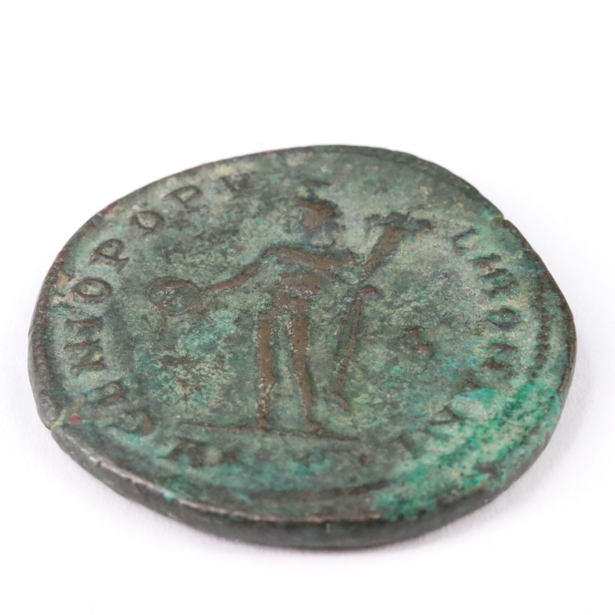 Ancient Roman Imperial Æ Follis Coin of Diocletian, ca. 294 A.D.