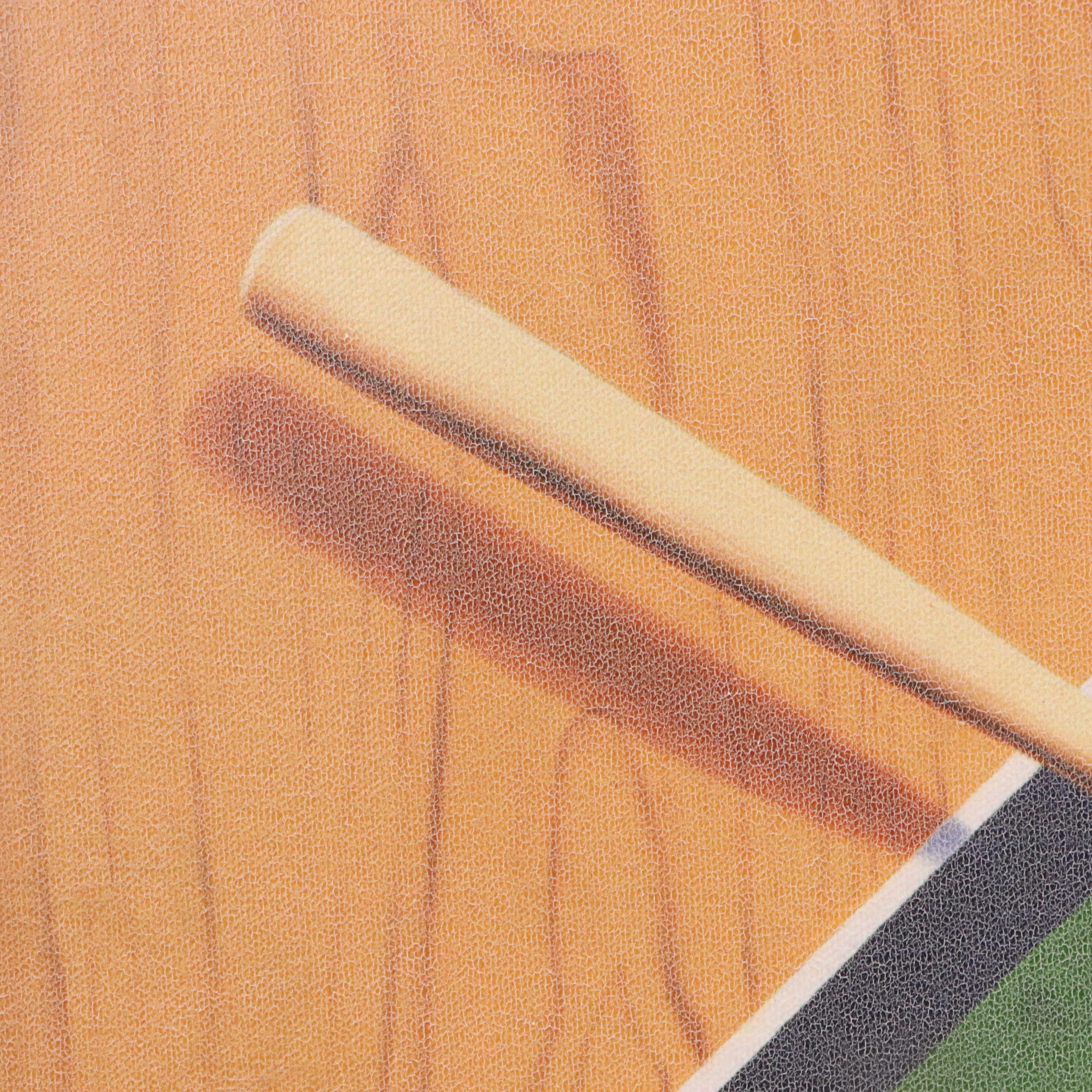 Tew Williams Signed "42 47 T.C." Limited Edition Triple Crown Canvas Print, JSA