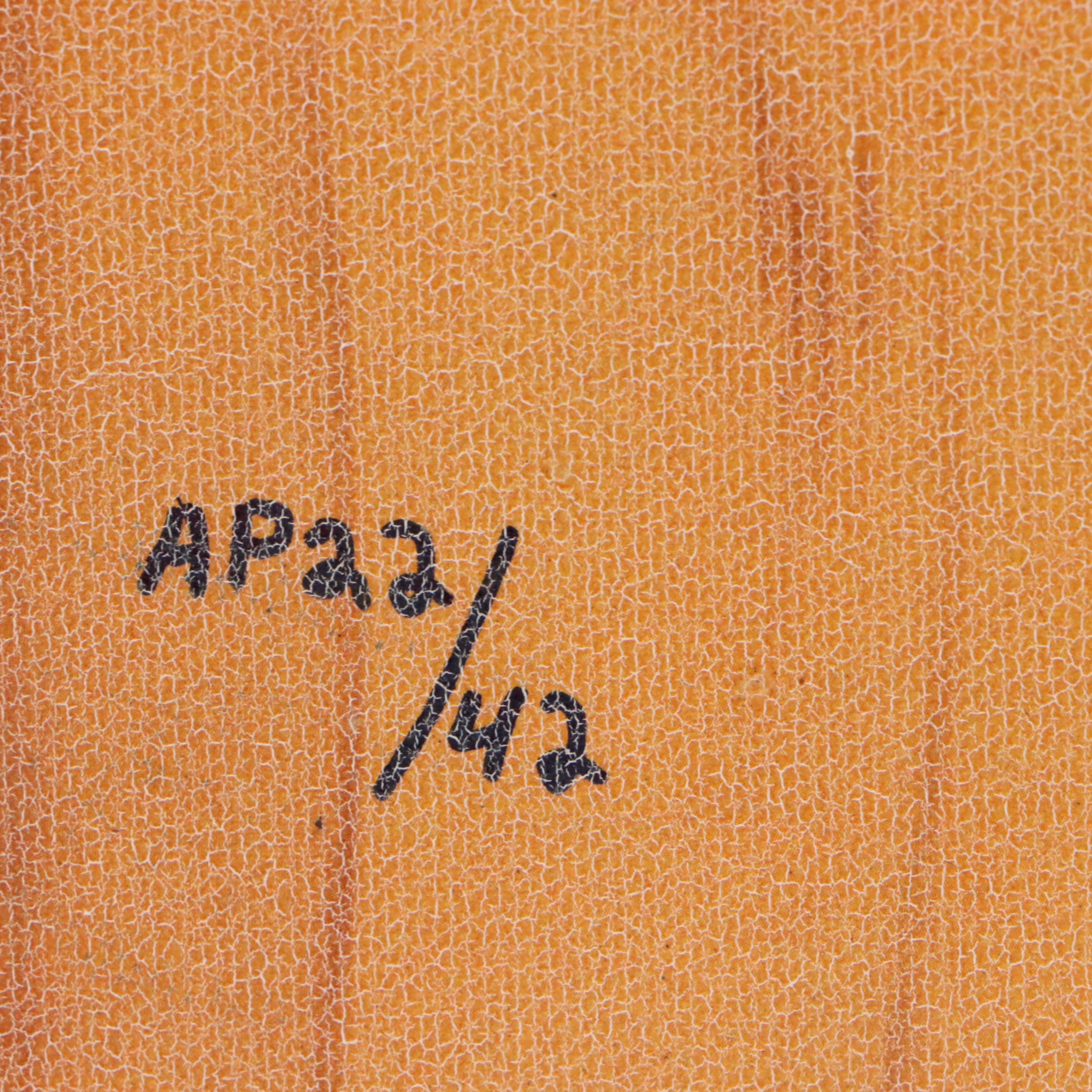 Tew Williams Signed "42 47 T.C." Limited Edition Triple Crown Canvas Print, JSA