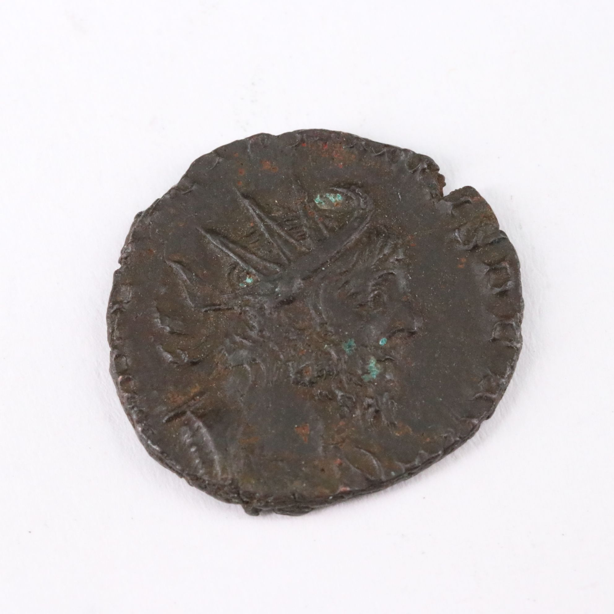 Ancient Roman Imperial Æ Antoninianus Coin of Victorinus, ca. 270 A.D.