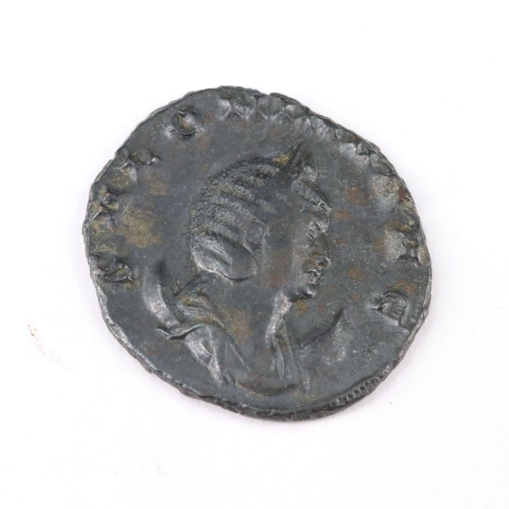 Ancient Roman Imperial Æ Antoninianus Coin of Salonina, ca. 260 A.D.
