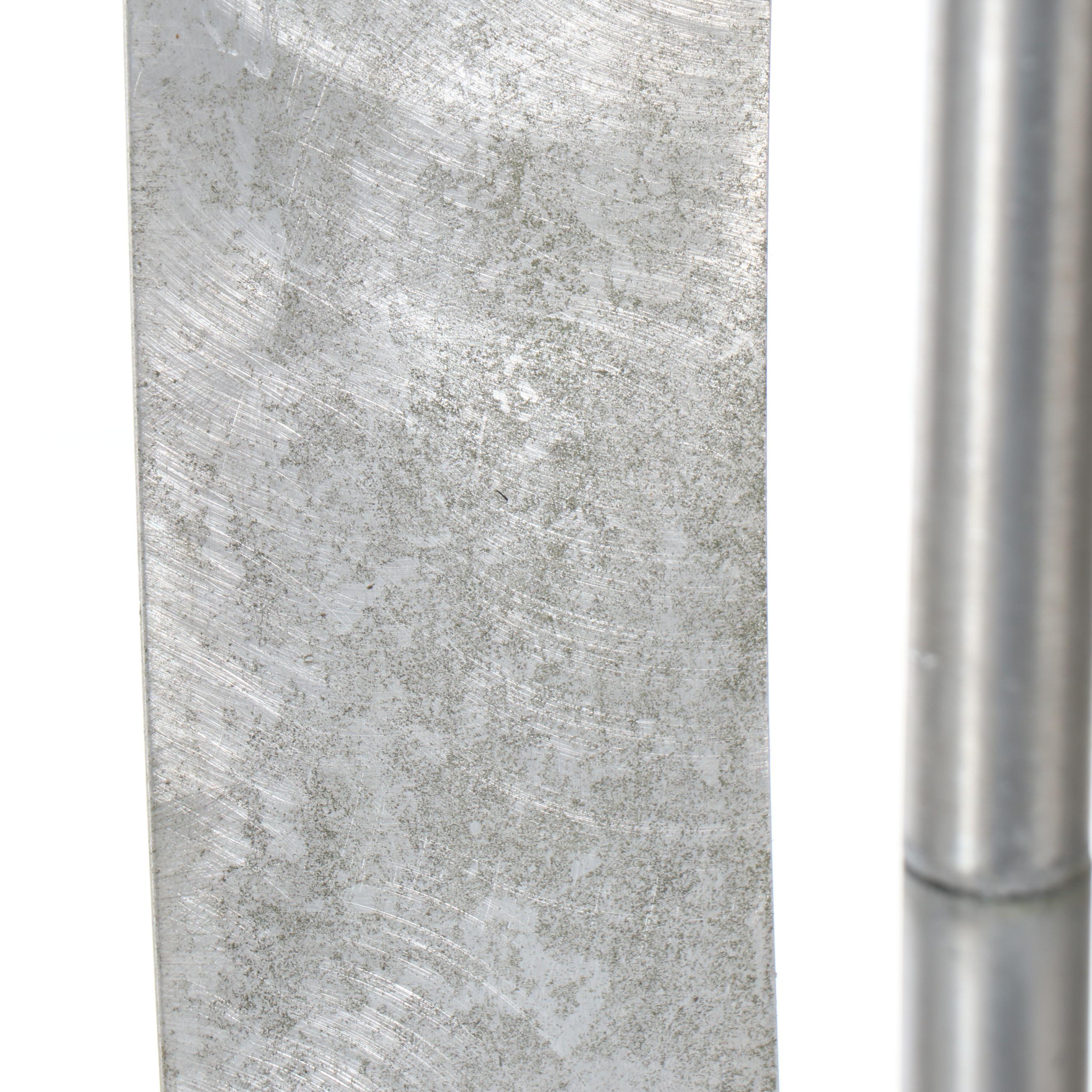 Jon Allen Abstract Aluminum Sculpture with Intersecting Curves, 2012