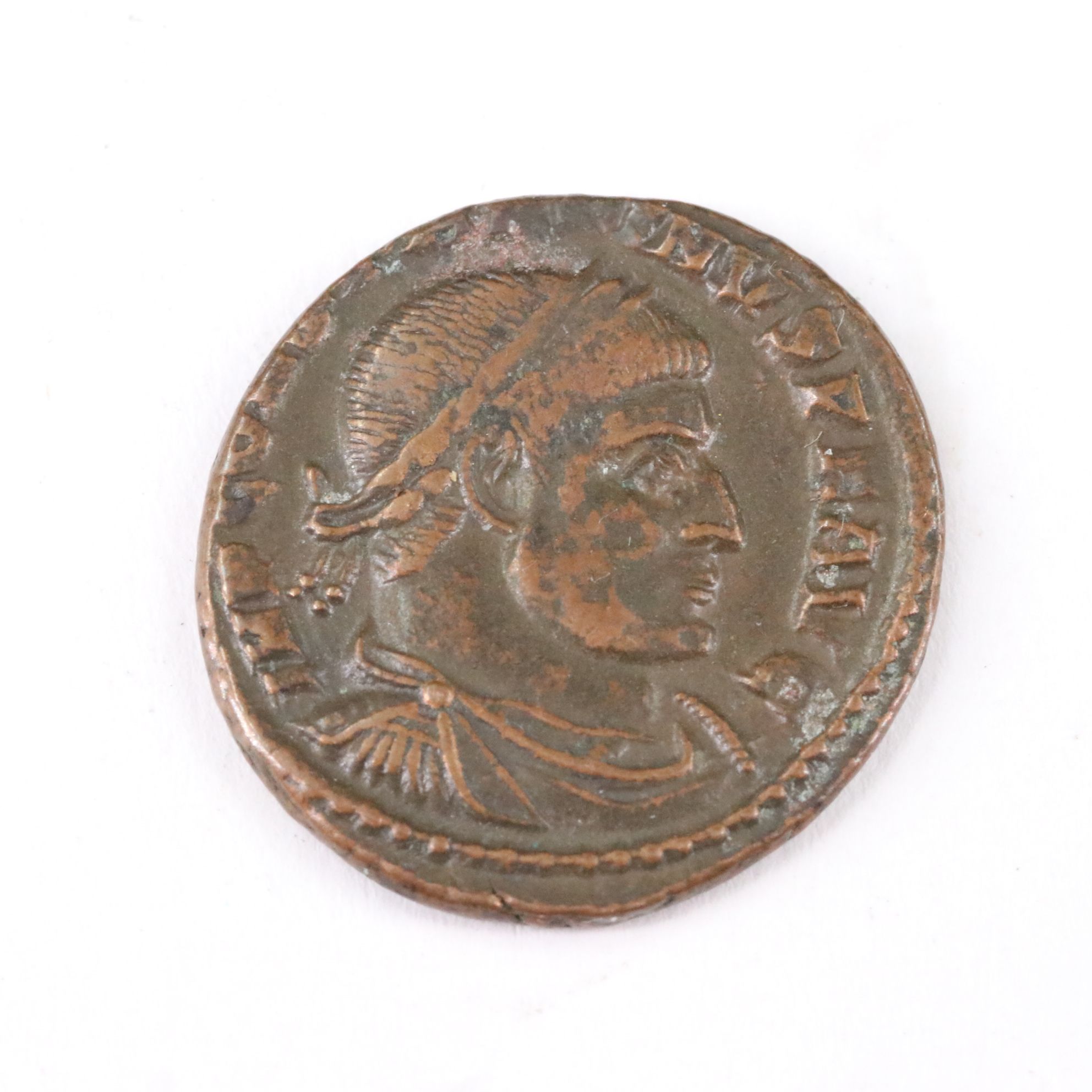 Ancient Roman Imperial Æ Follis Coin of Constantine I, "The Great," ca. 316 A.D.