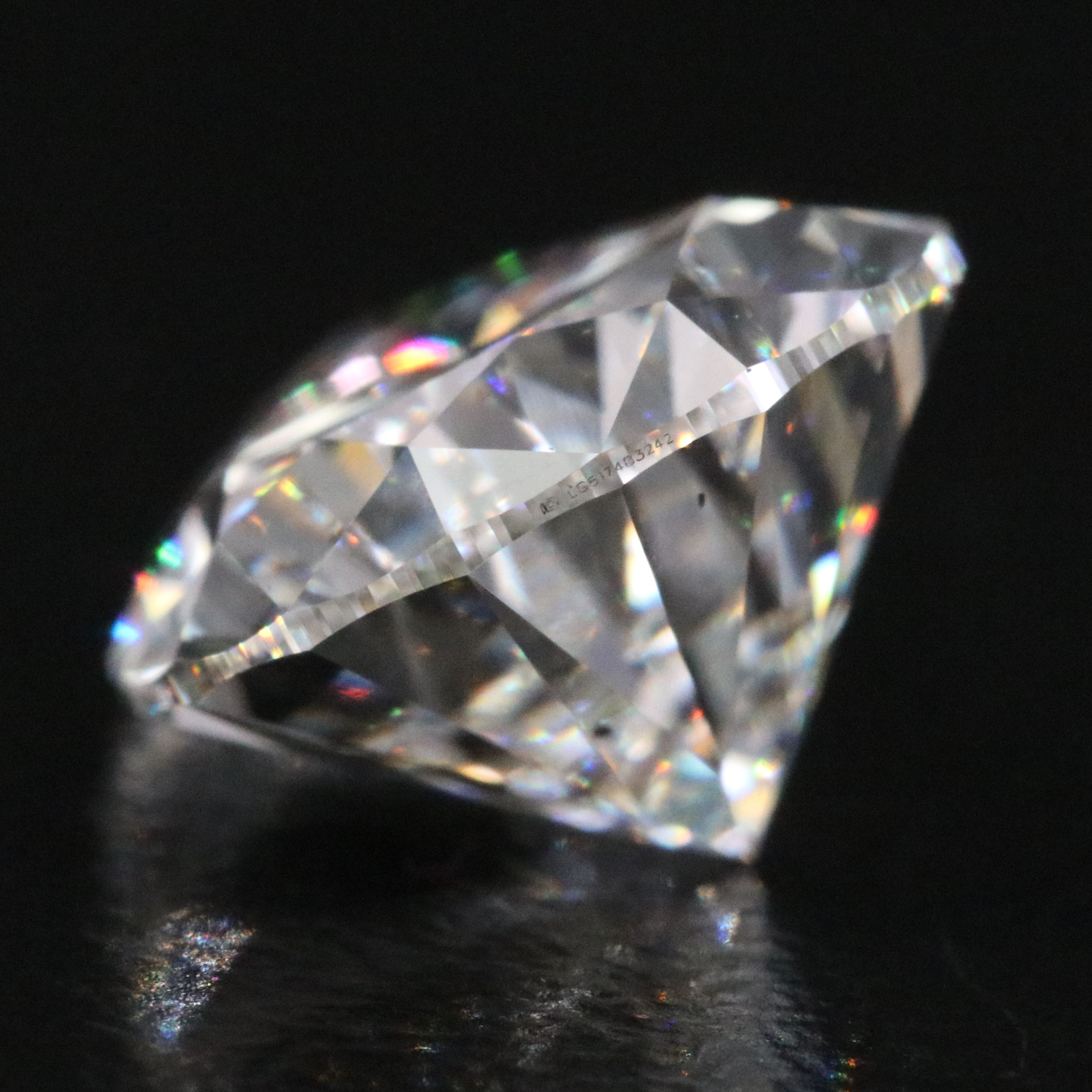Loose 4.05 CT Lab Grown Diamond with IGI Report