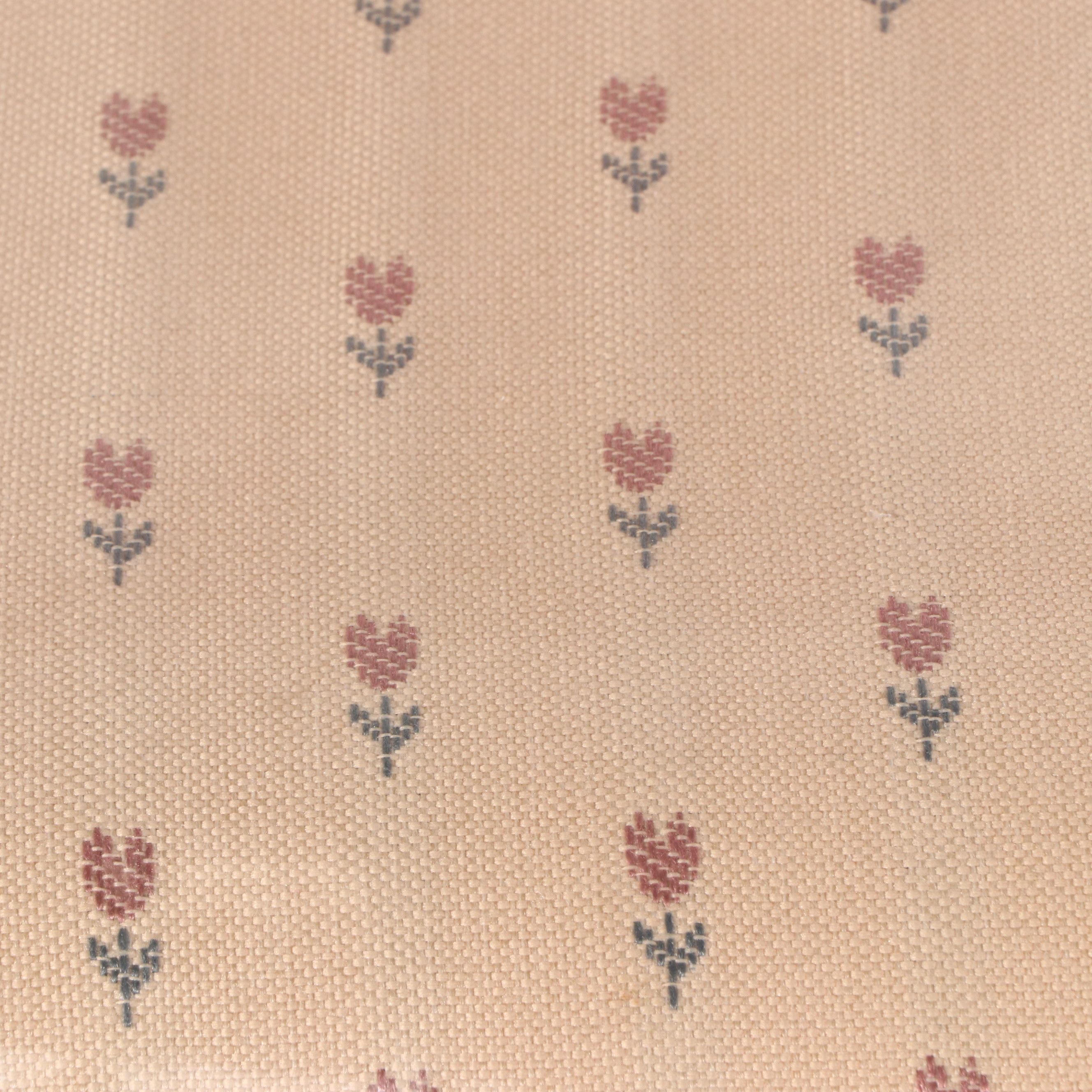 Seven Piece Chippendale Style Mahogany Finish Dining Set with Henry Link Chairs