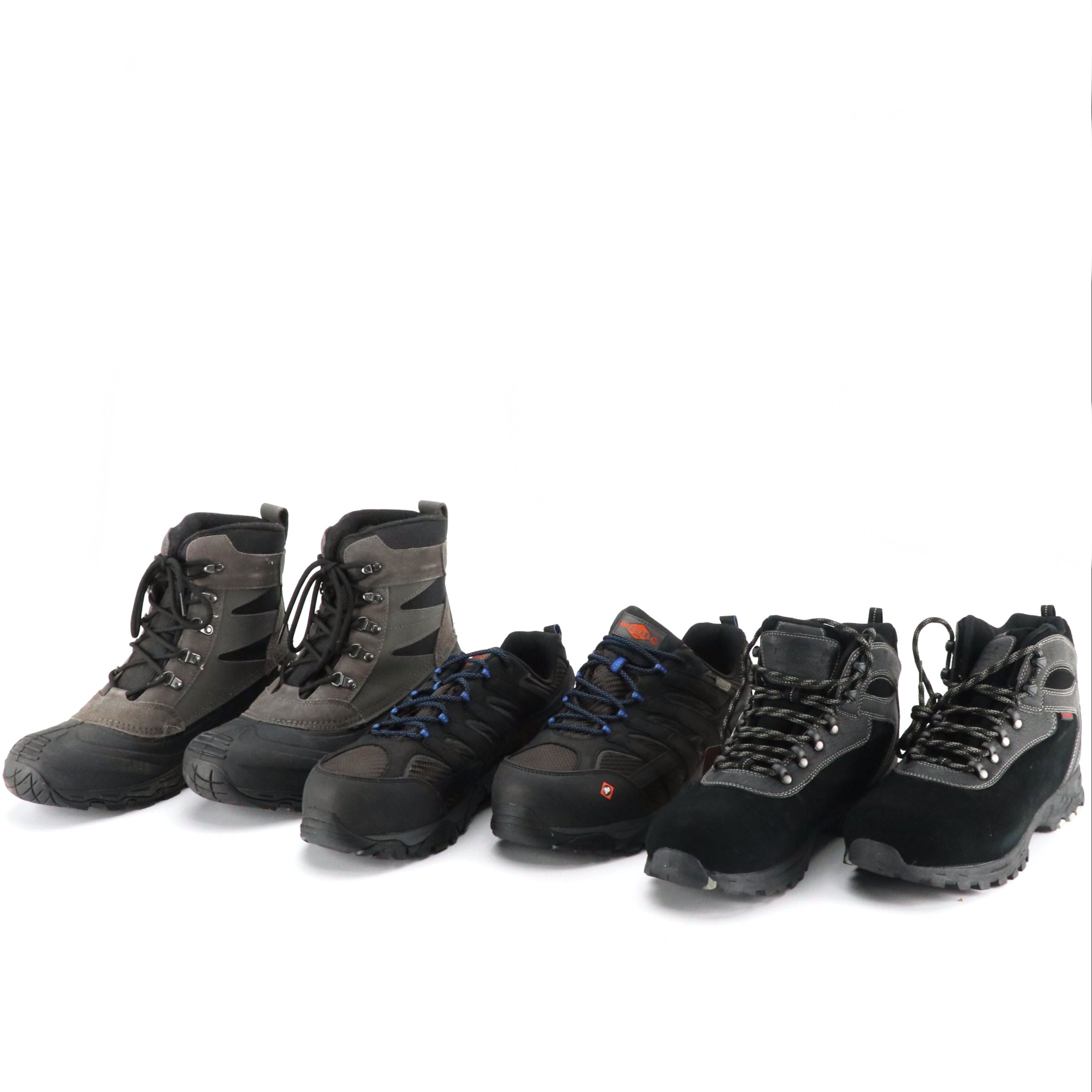 Men's Adventuridge, Heritage Weatherproof Jason 2 & Merrell MOAB 2 Hiking Boots