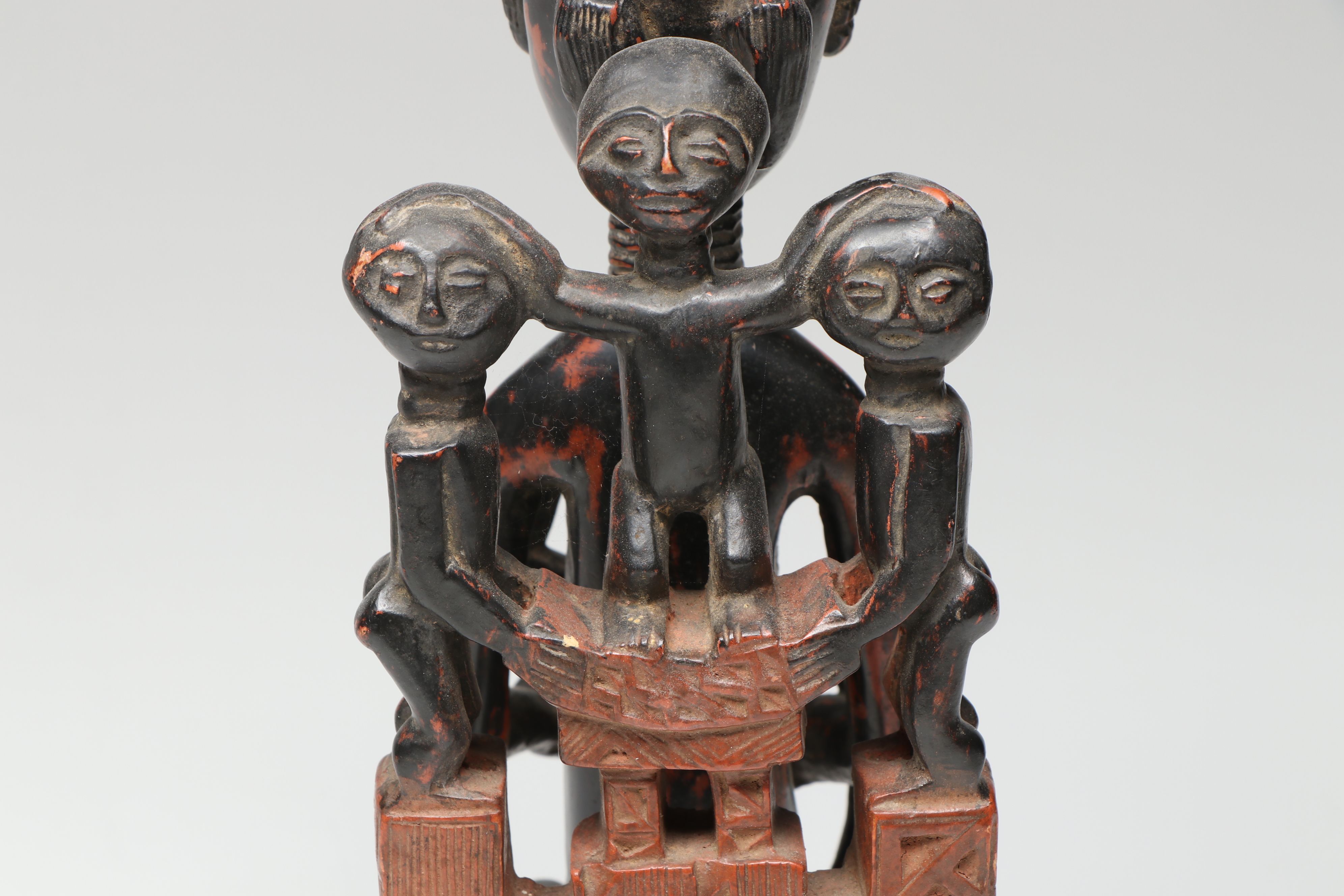 Baule "Assie Oussou" Nursing Mothers & Infants Earthenware Fetish Figures