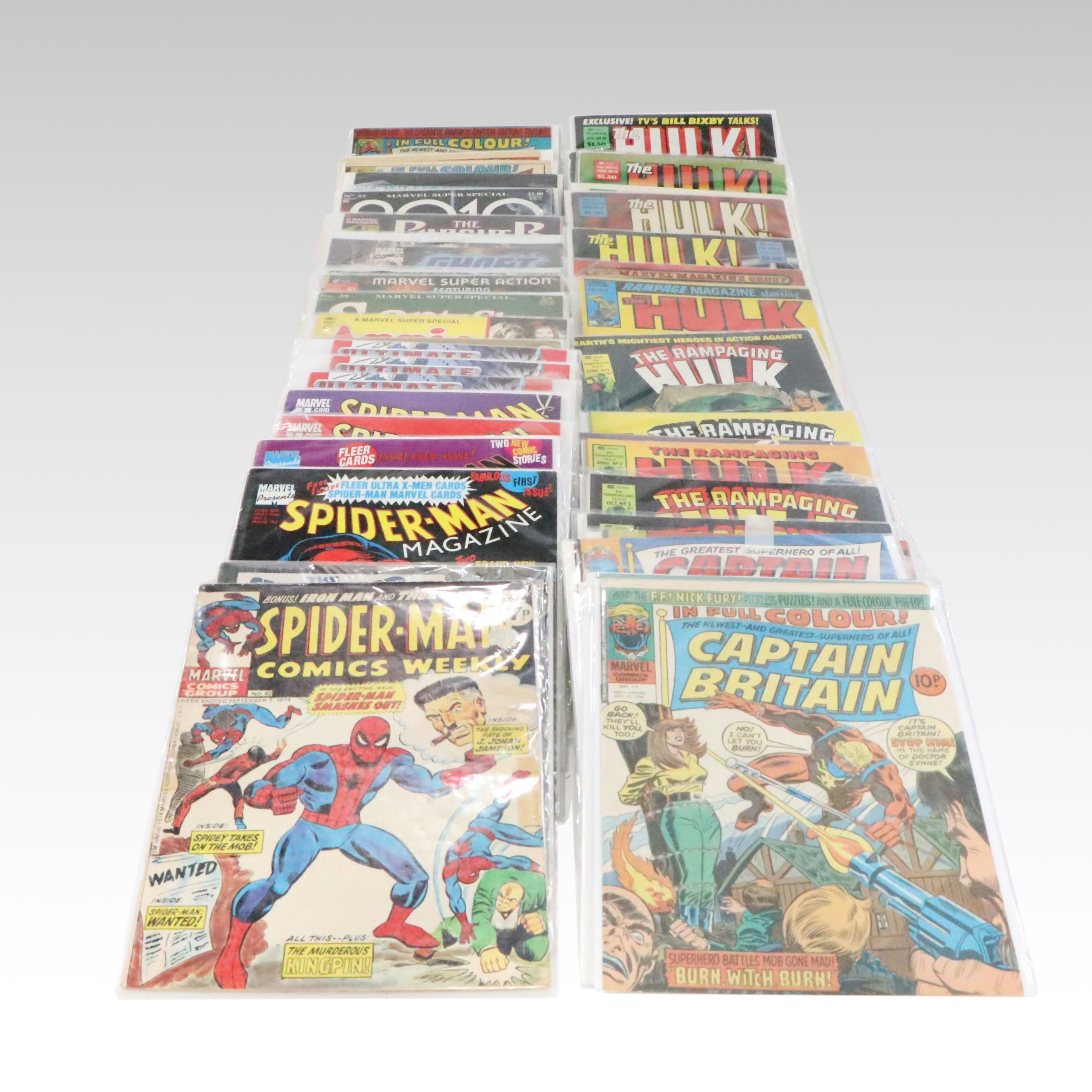 Bronze to Modern Age Spider-Man and Other Marvel Comics