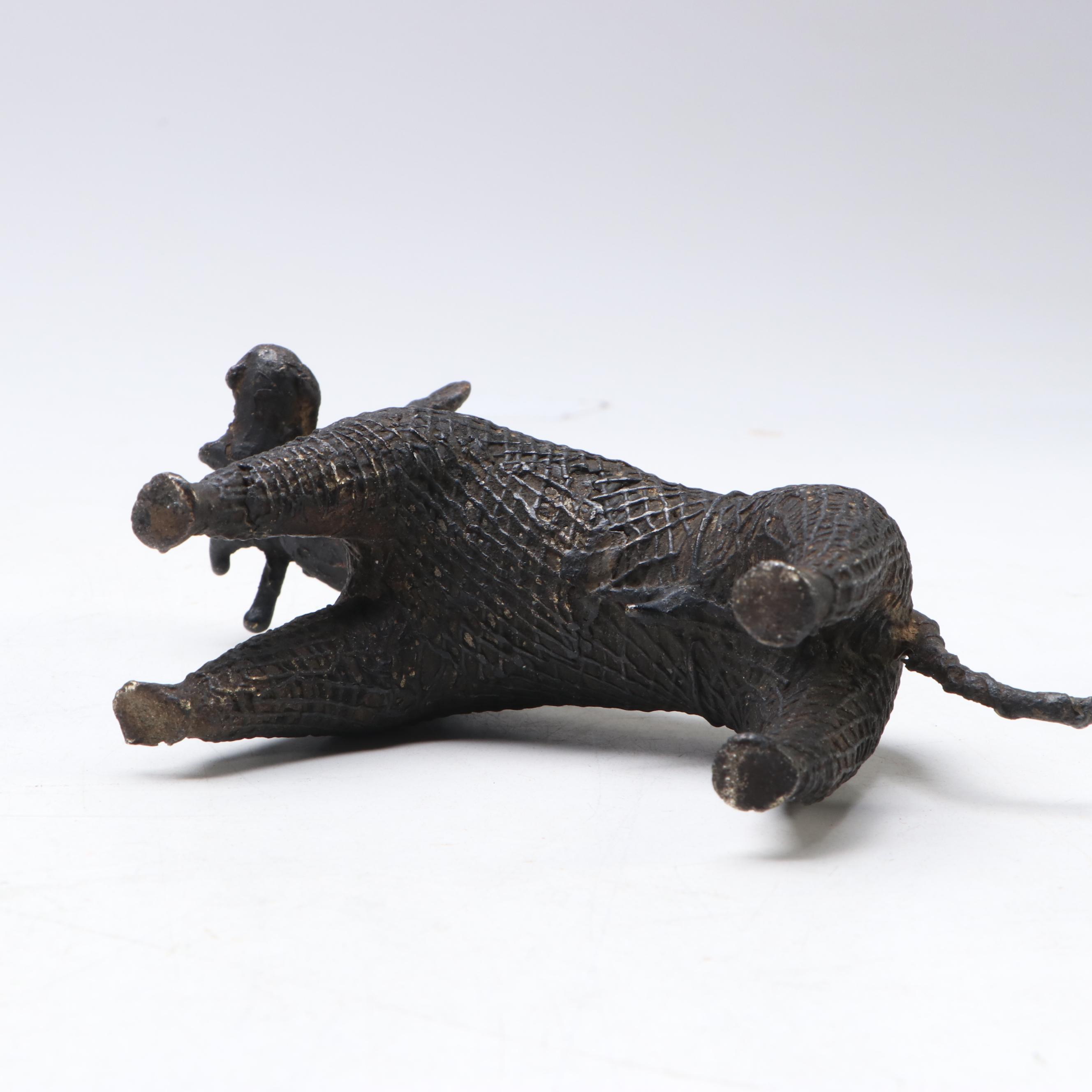 Indian Lost Wax Dhokra Brass Figures