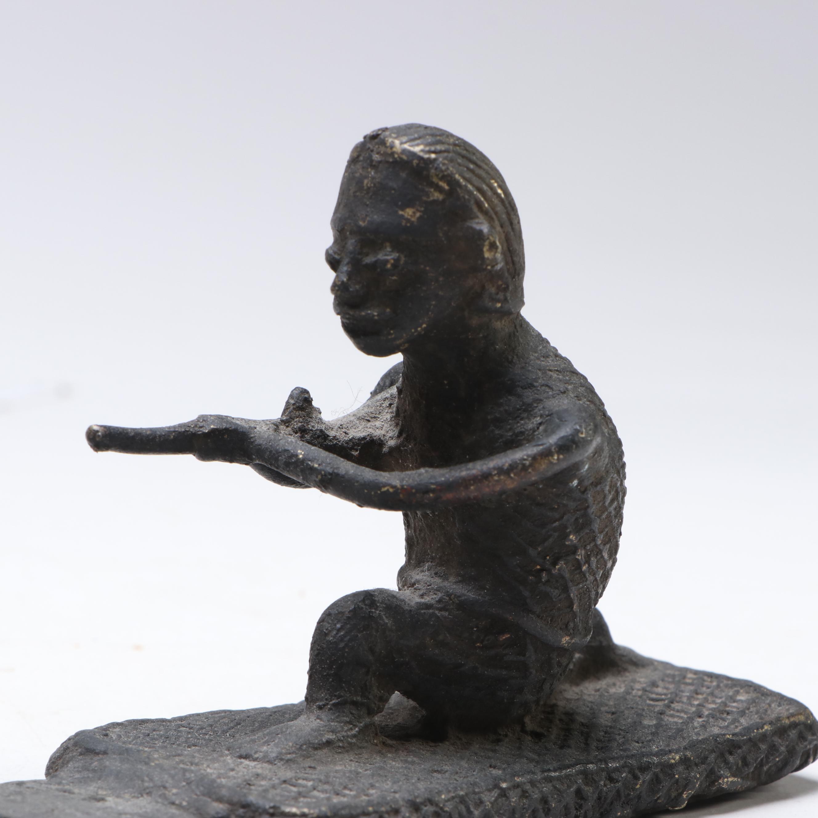 Indian Lost Wax Dhokra Brass Figures
