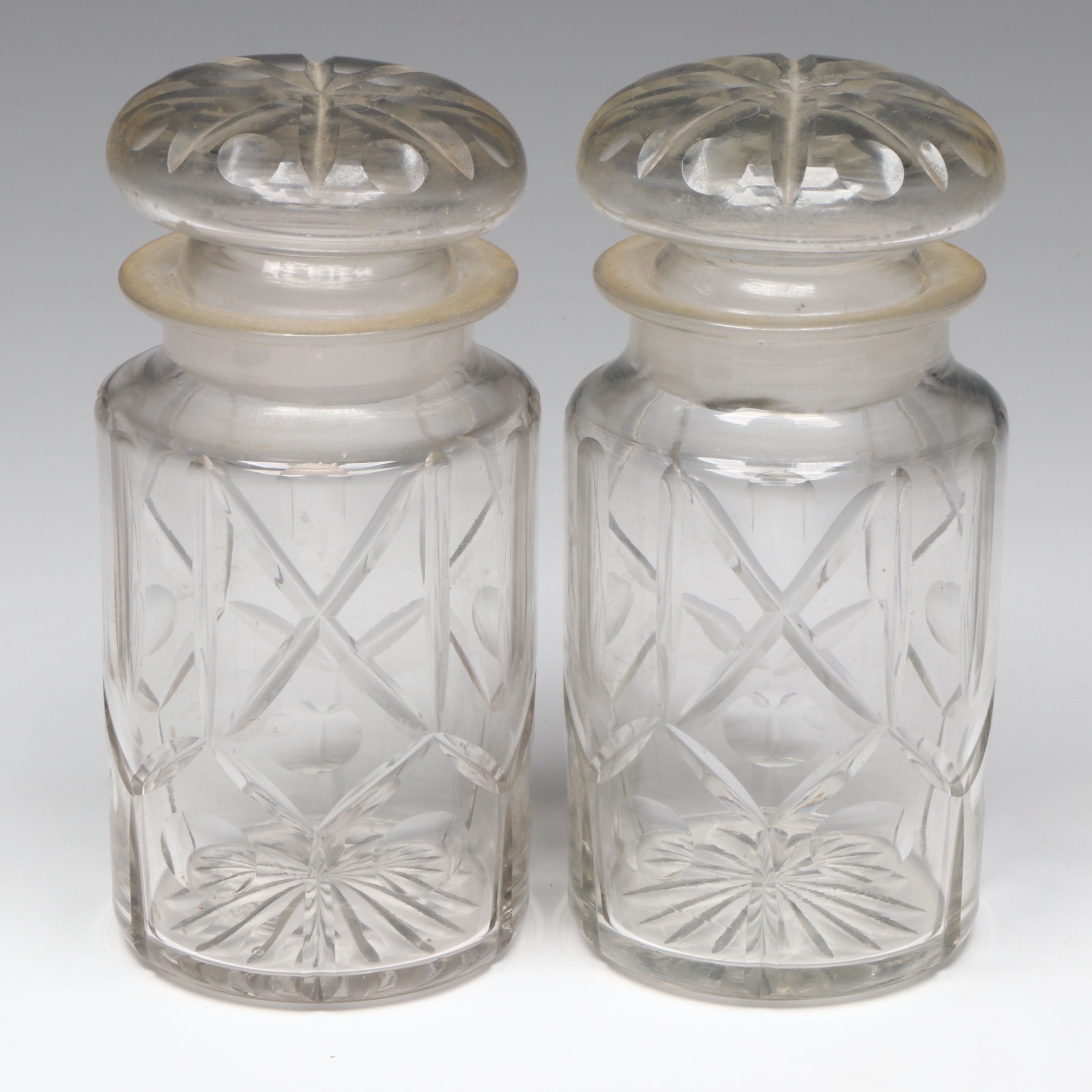 Shaw & Fisher Sheffield Silver Plate Condiment Caddy with Glass Jars