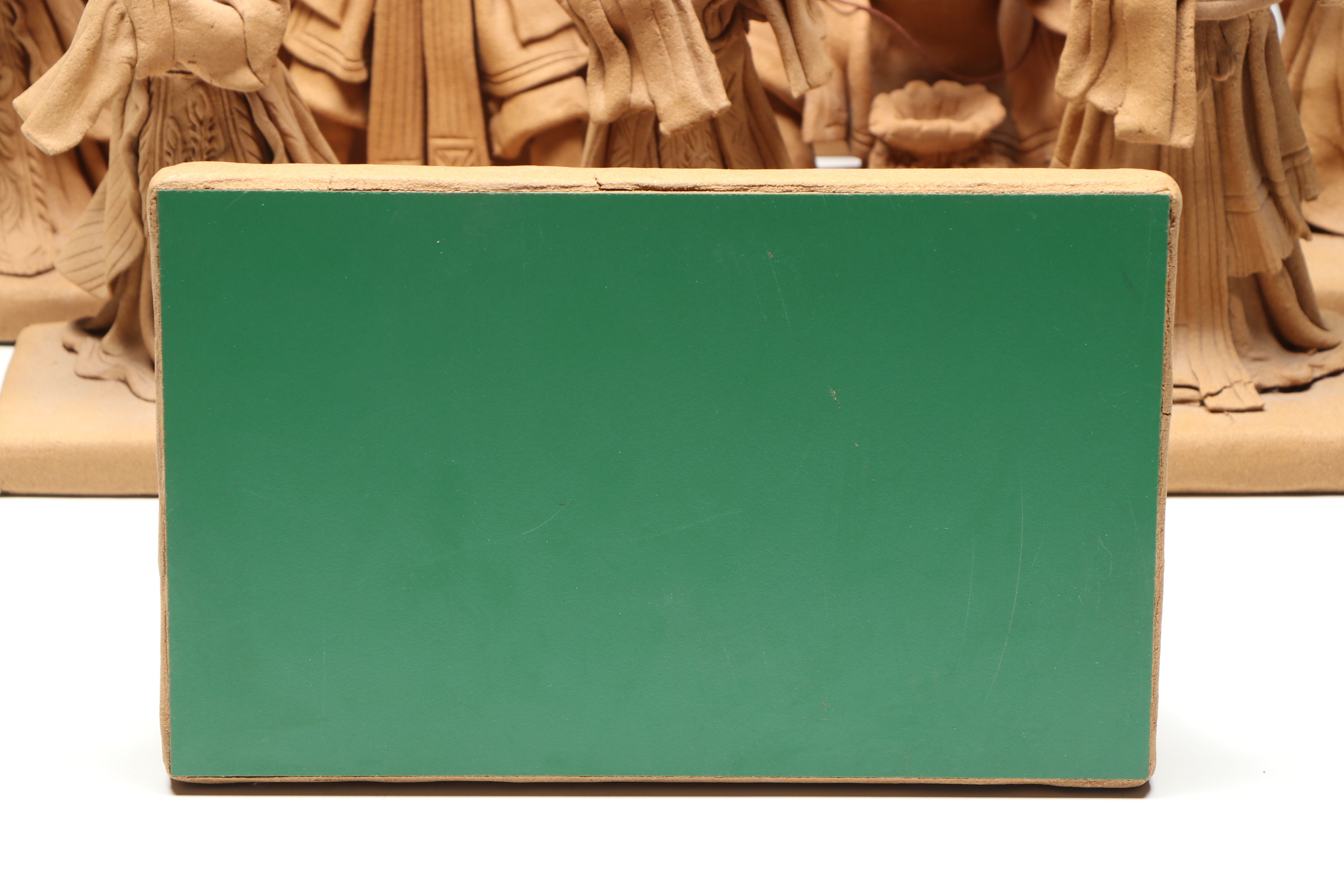 Singaporean Traditional Composite Figures Featuring Musicians and Warrior