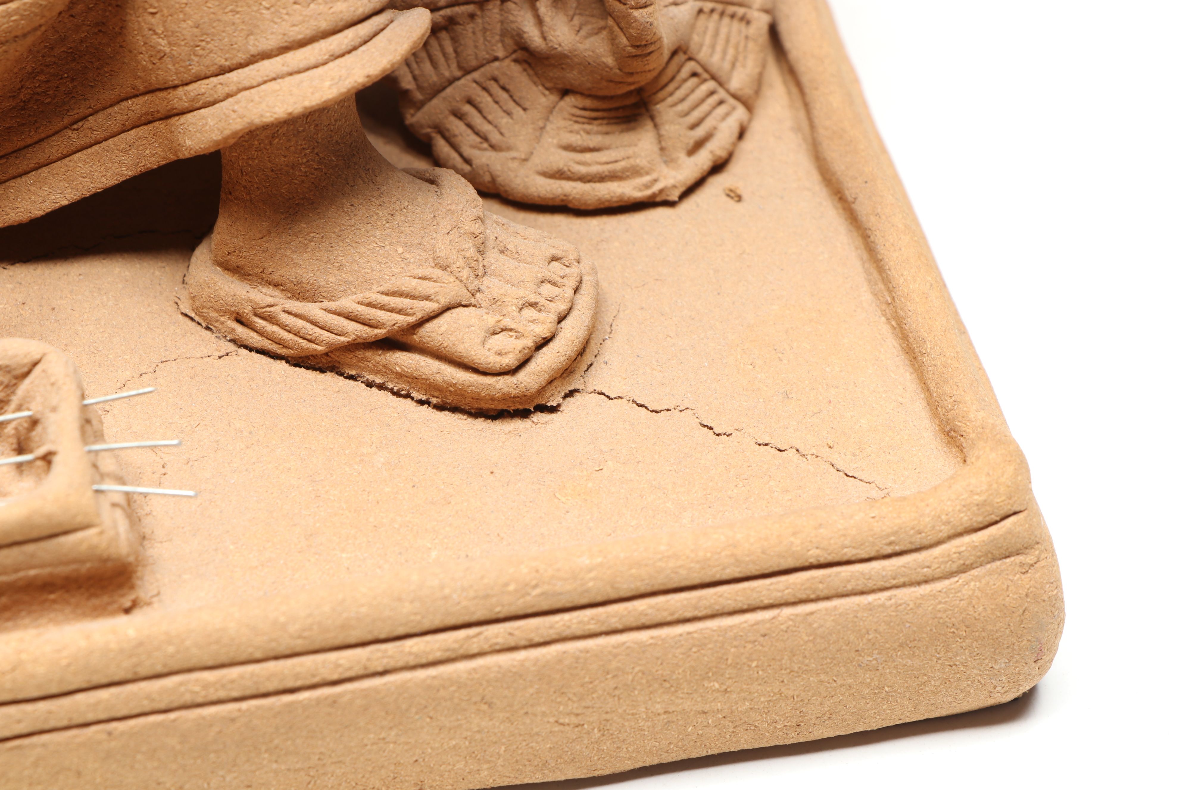 Singaporean Traditional Composite Figures Featuring Musicians and Warrior