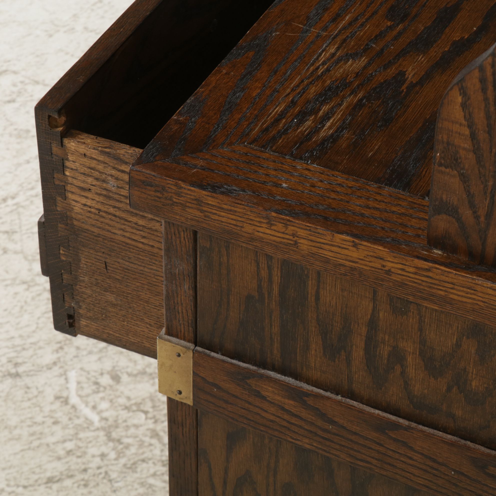 Glick's Furniture Desk and Bookcase Hutch, Late 20th Century