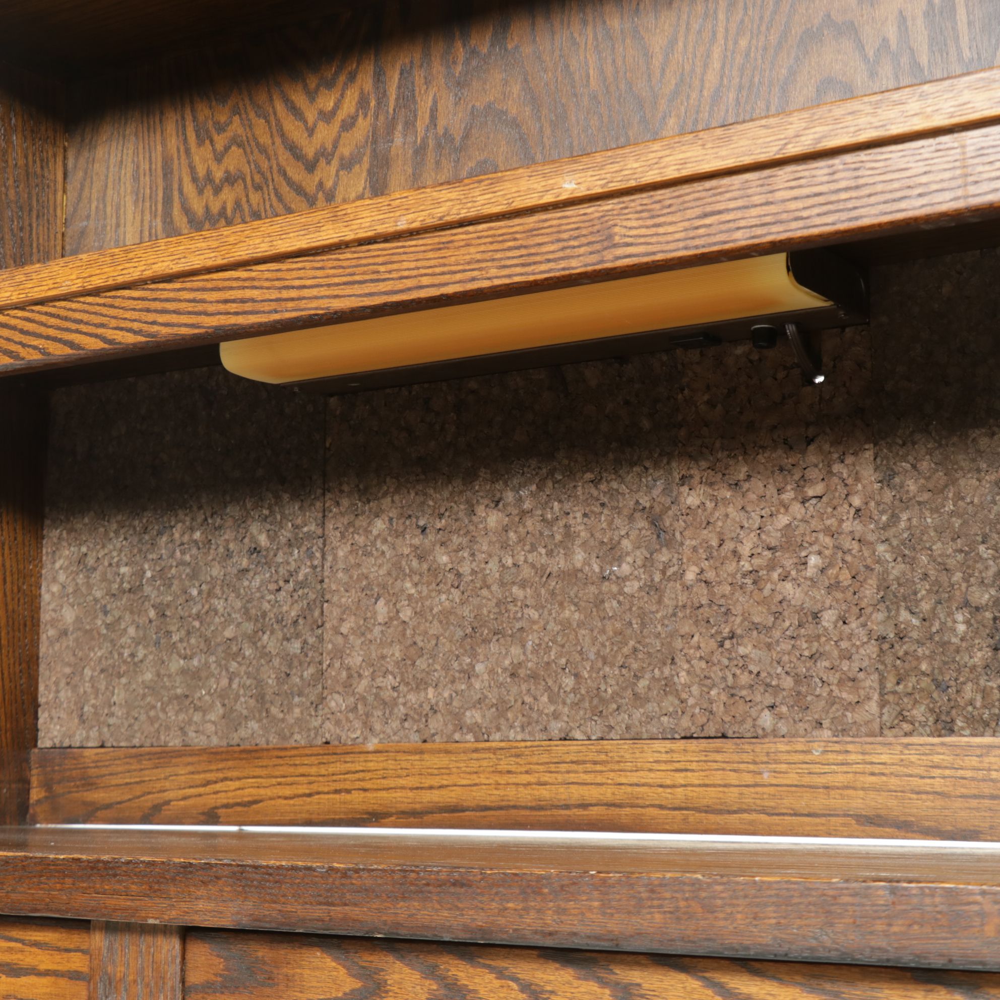 Glick's Furniture Desk and Bookcase Hutch, Late 20th Century