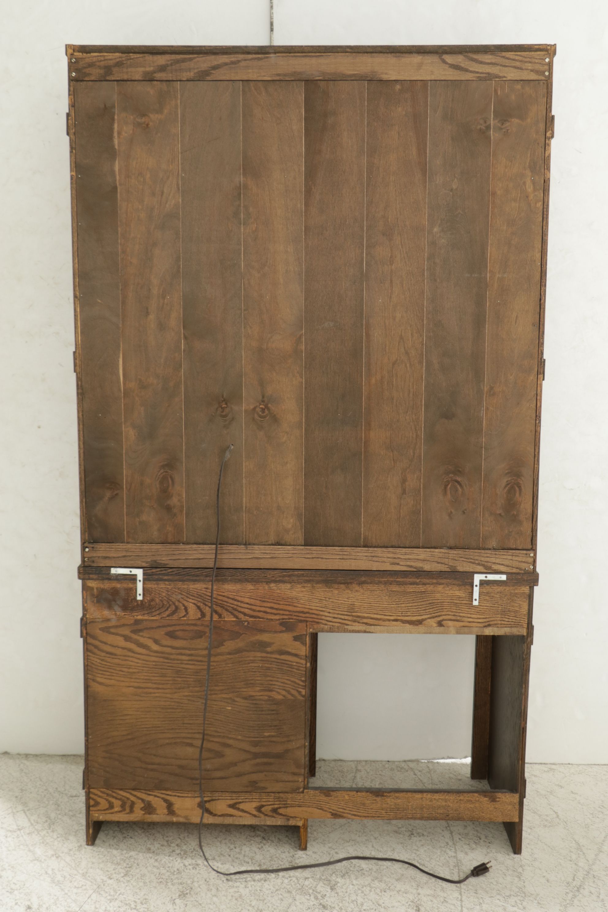 Glick's Furniture Desk and Bookcase Hutch, Late 20th Century