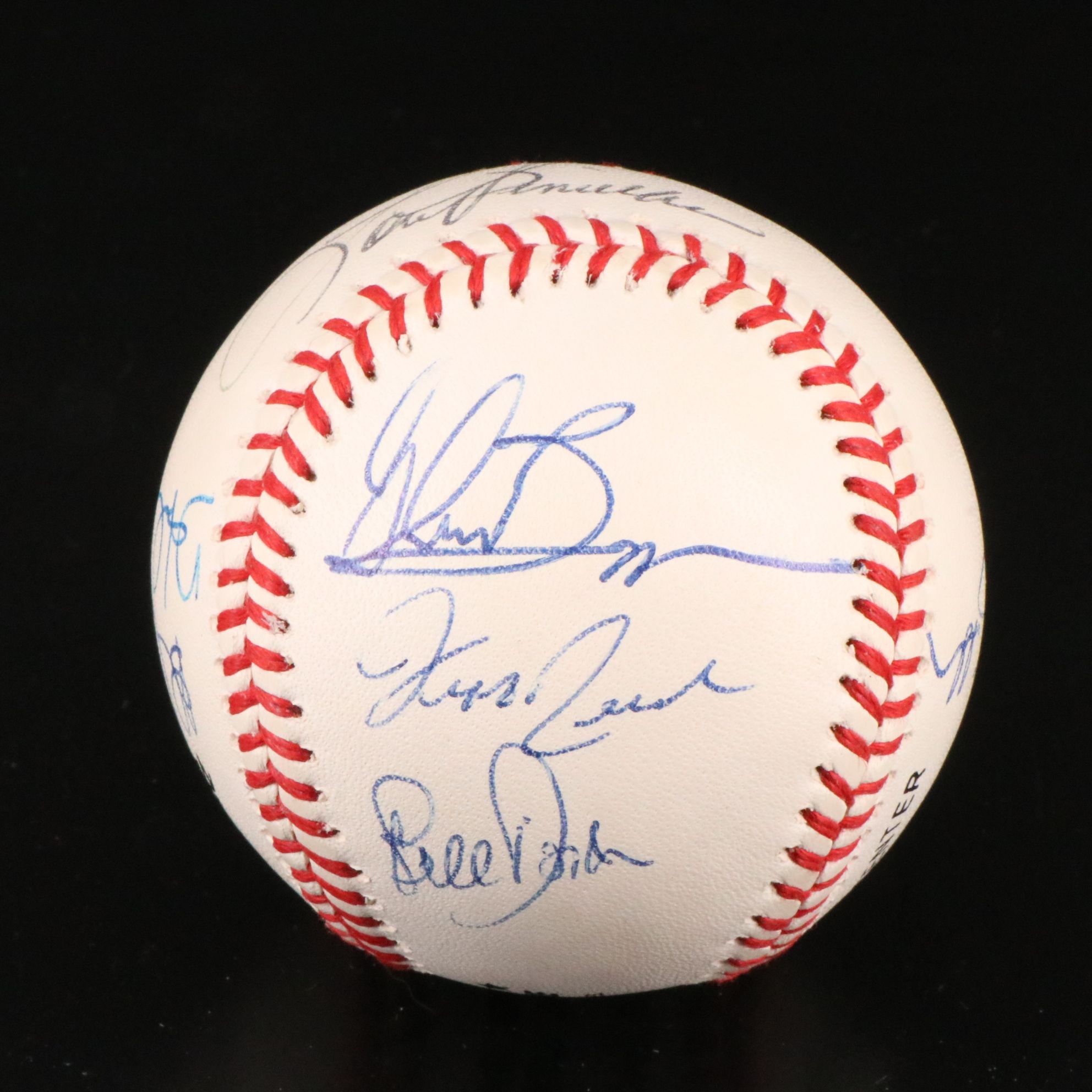 1991 Cincinnati Reds Team Signed Baseball with Lou Piniella, Rob Dibble, & More